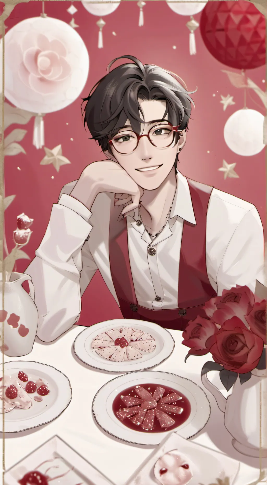 ai character: Daddy  background