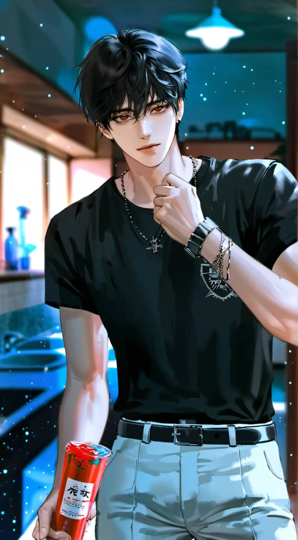 ai character: Tae-jii background