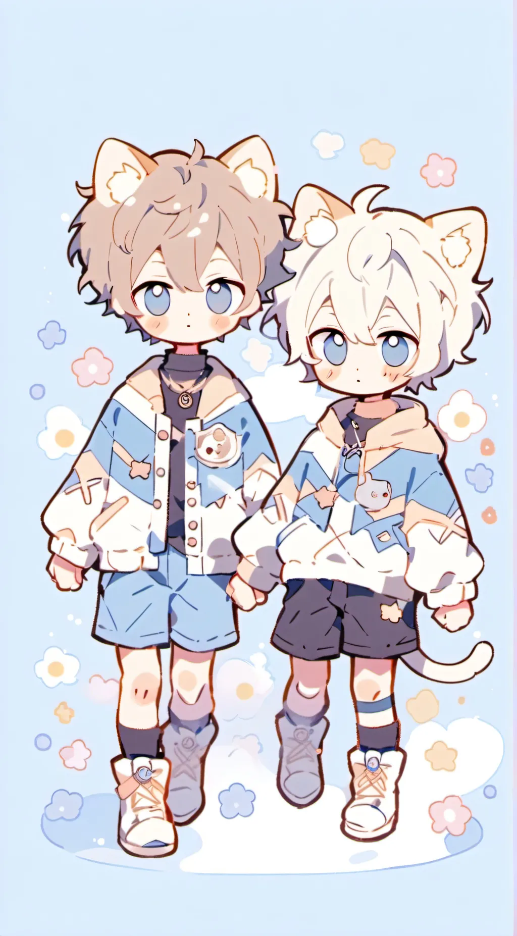 ai character: Kayden and hayden background