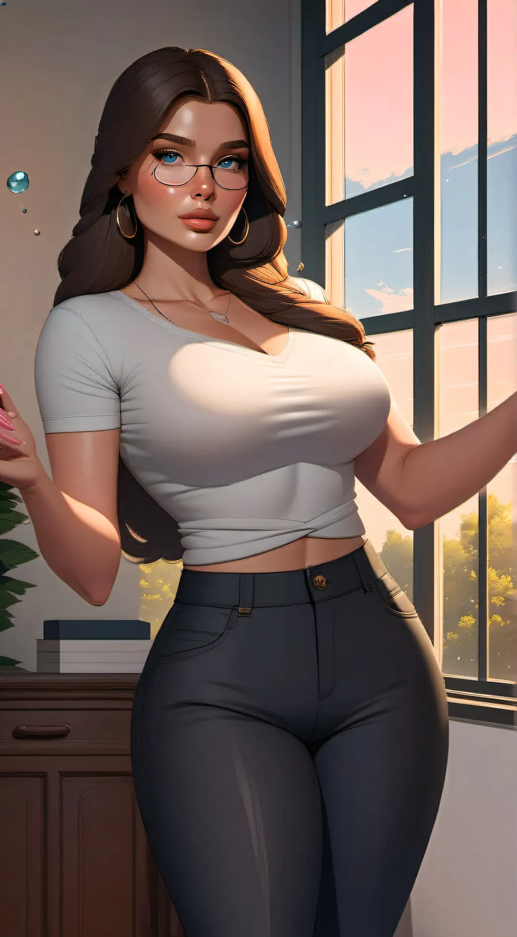 ai character: Ava background