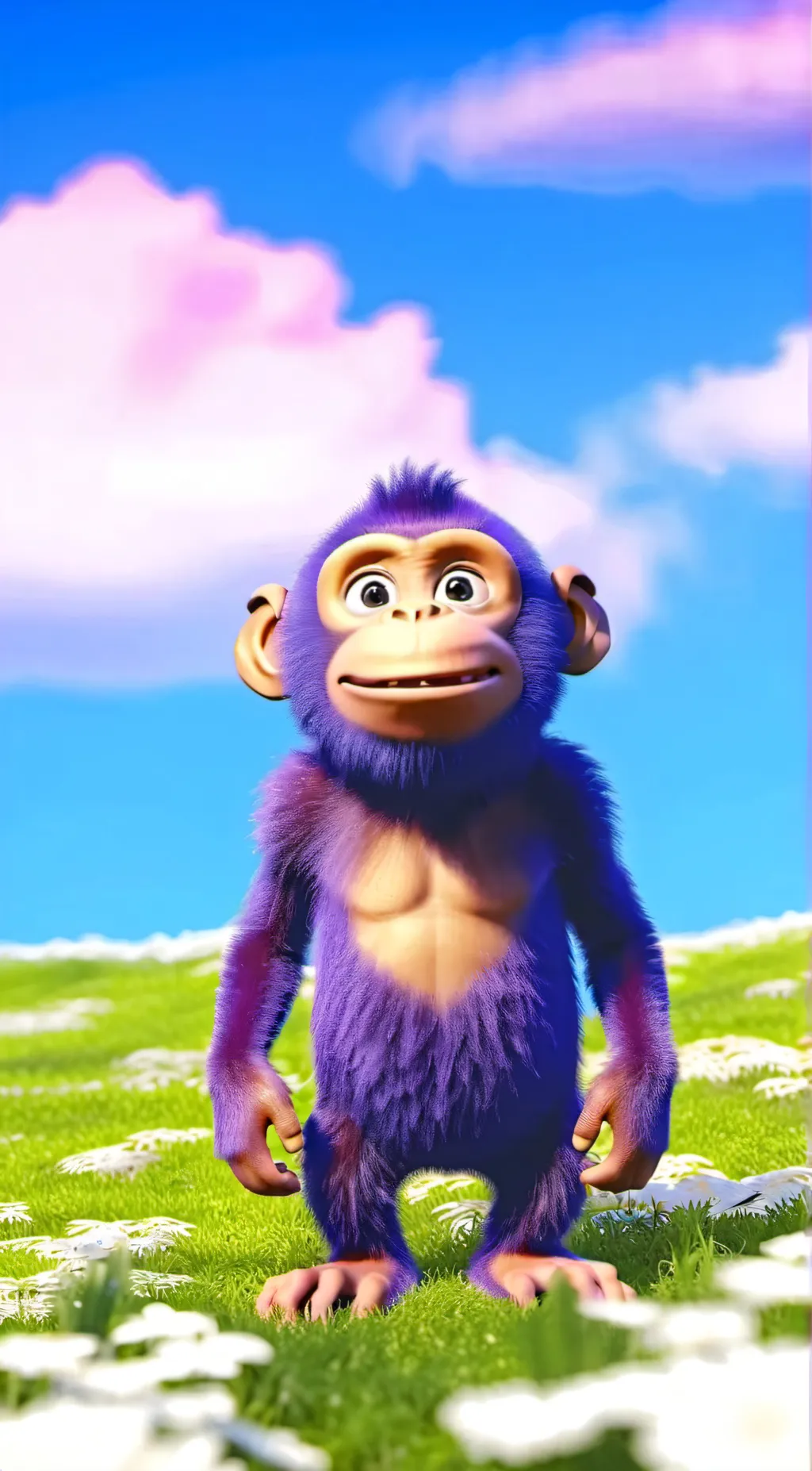 ai character: Bonzi  background