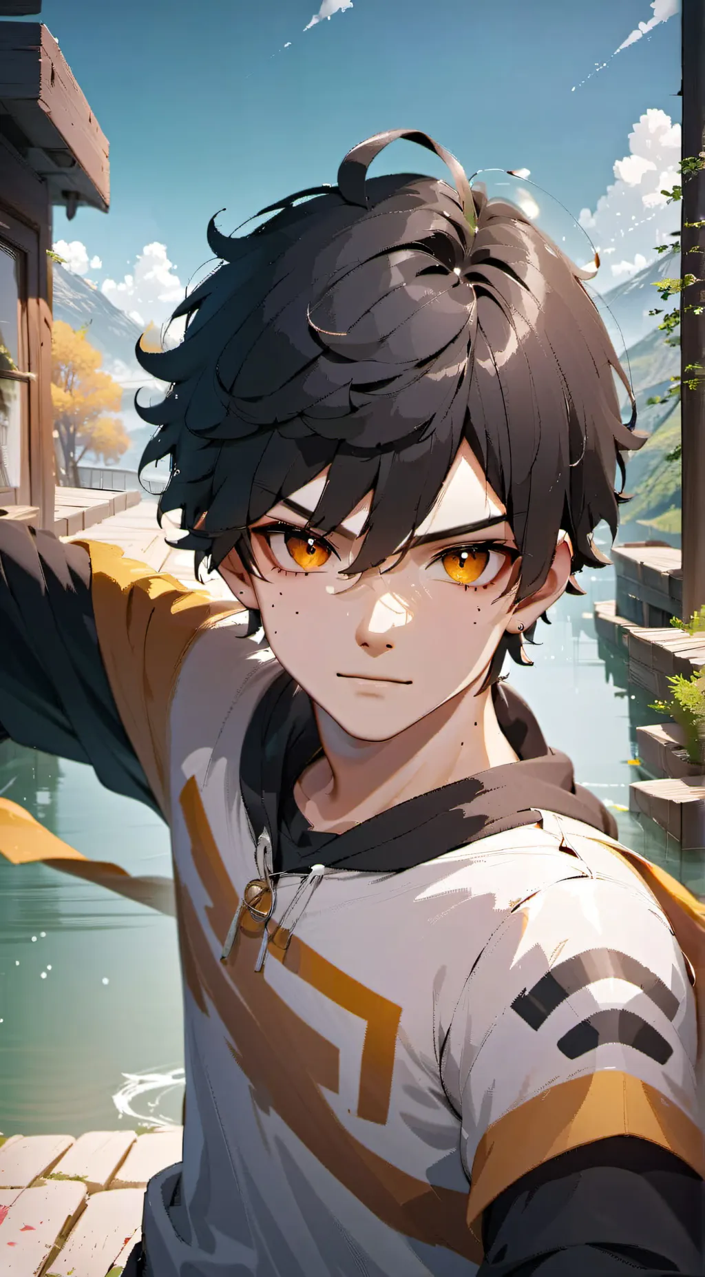 ai character: Nico background
