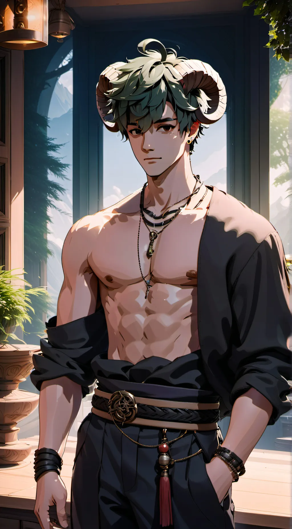 ai character: Alto  background