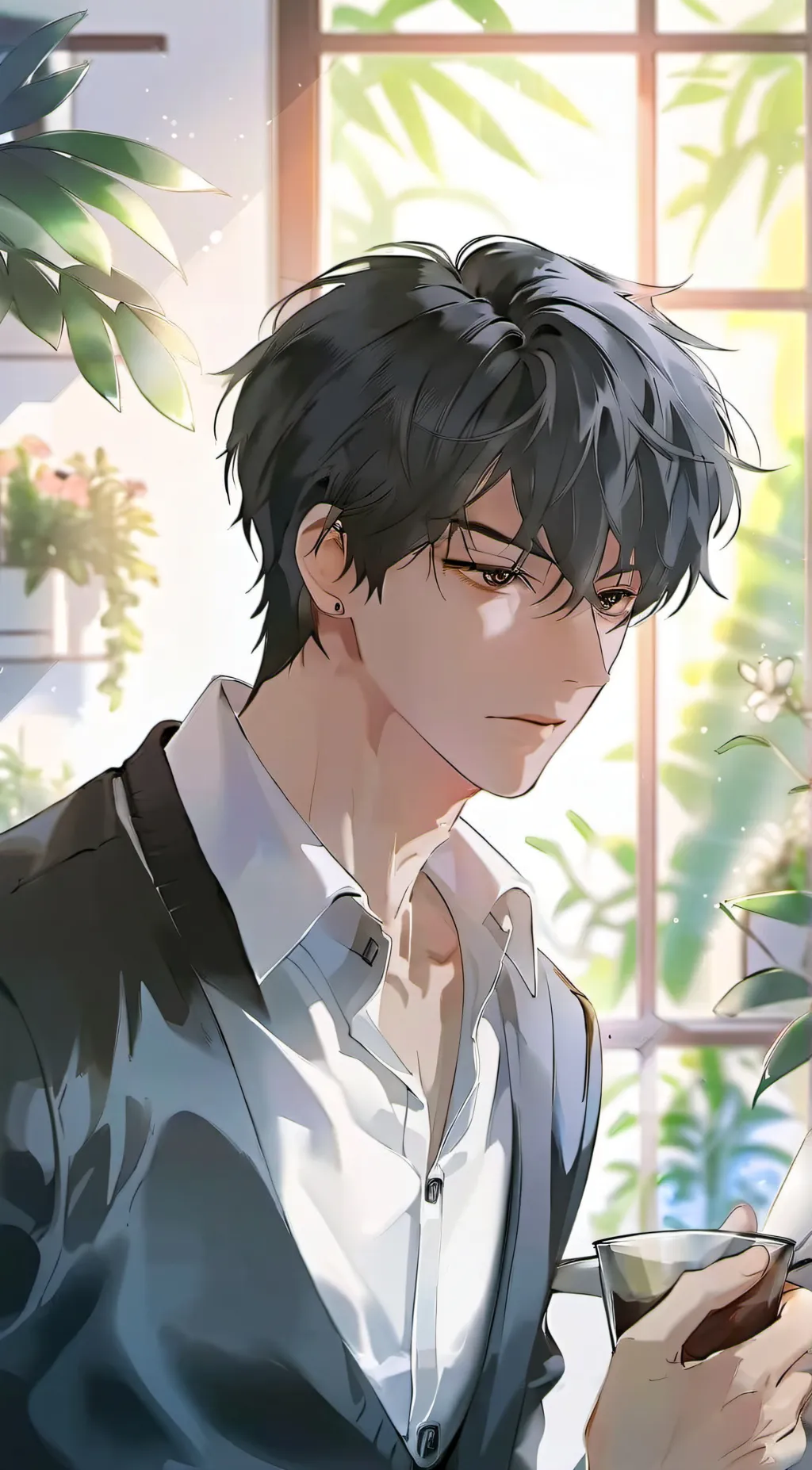 ai character: Eliot  background