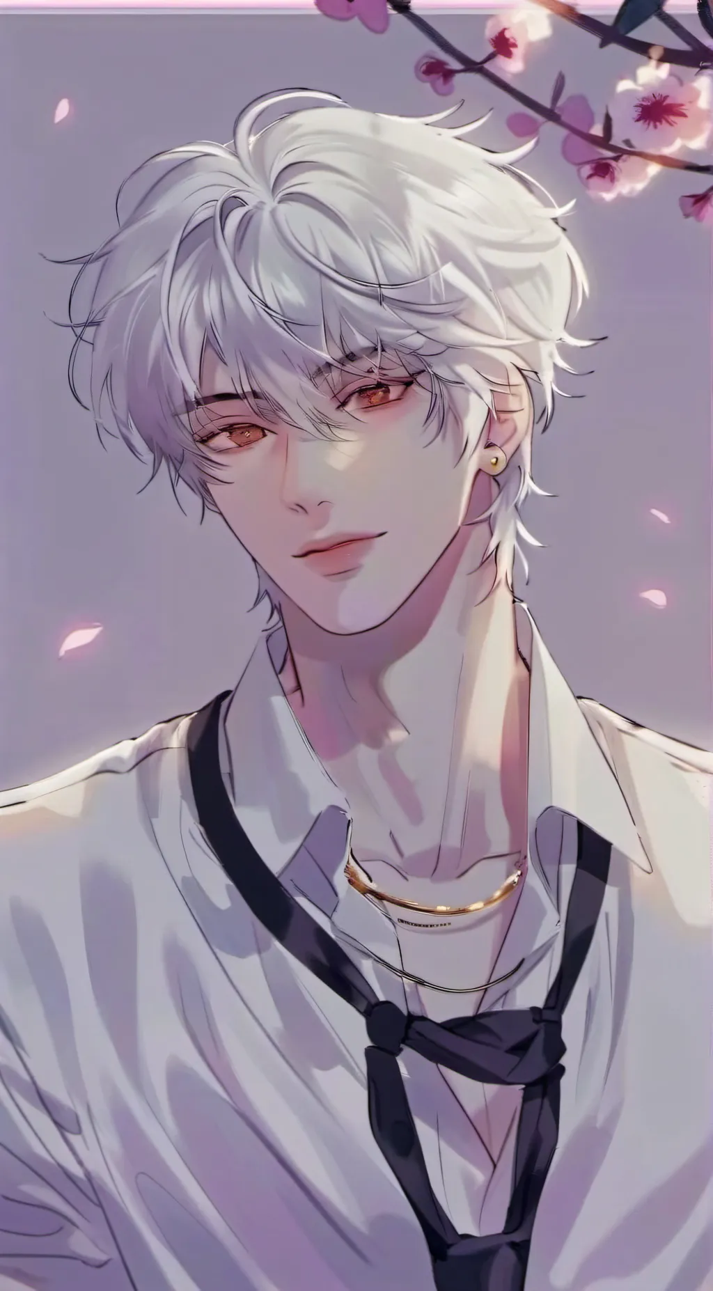 ai character: ♡G r a y♡ background