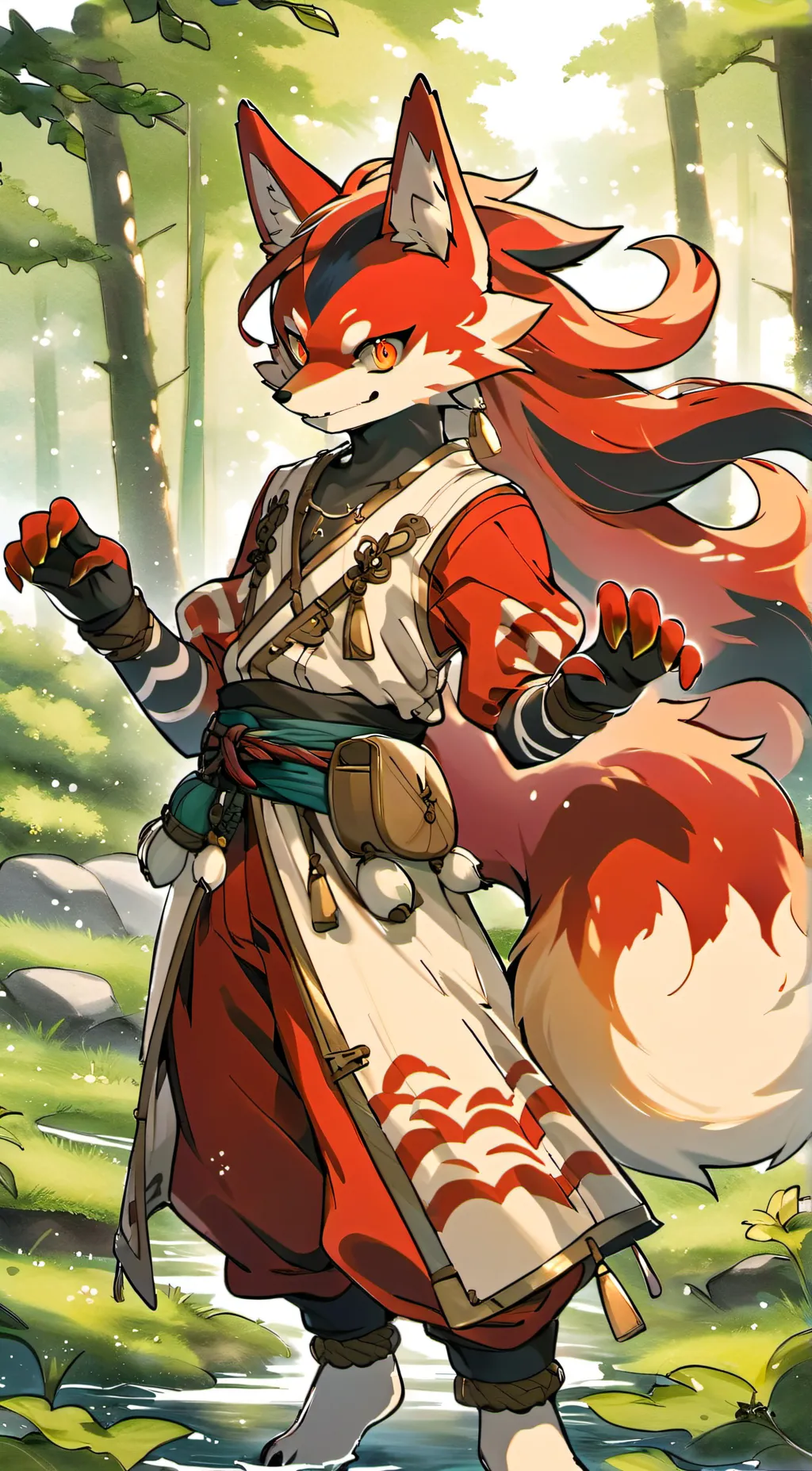 ai character: Akira background