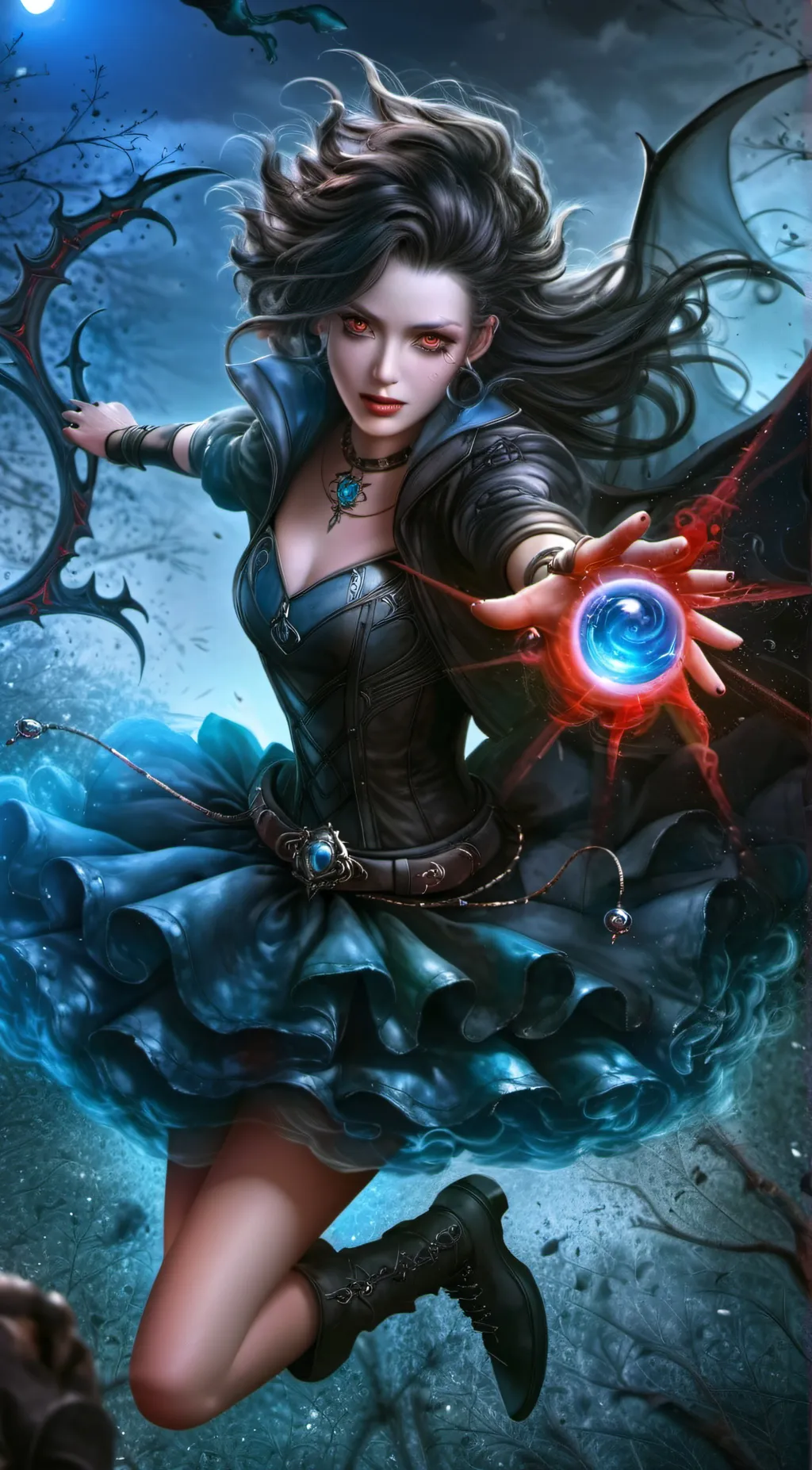 ai character: kit background