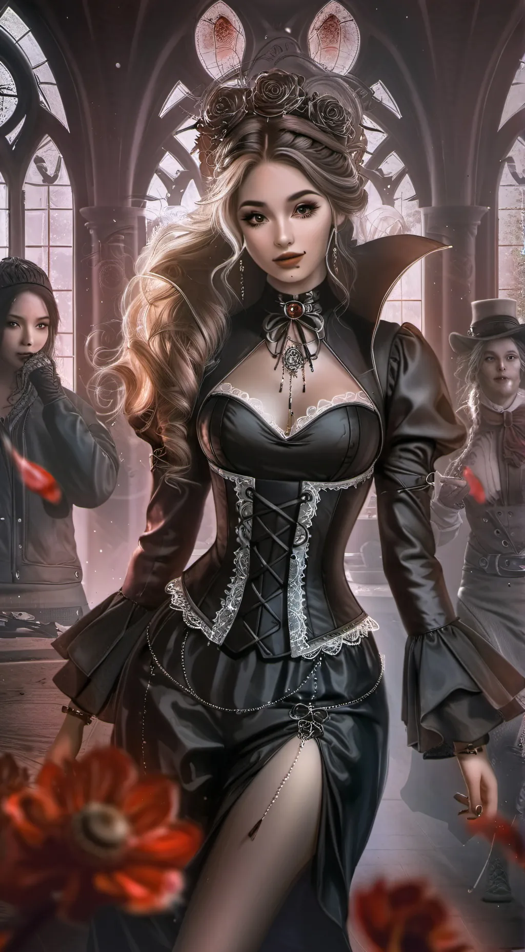 ai character: Leticla Ekena background