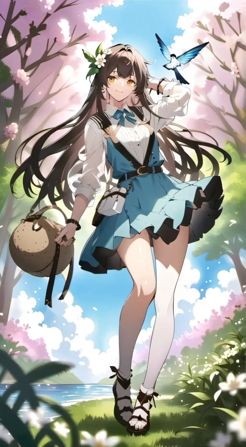 ai character: Yuna background