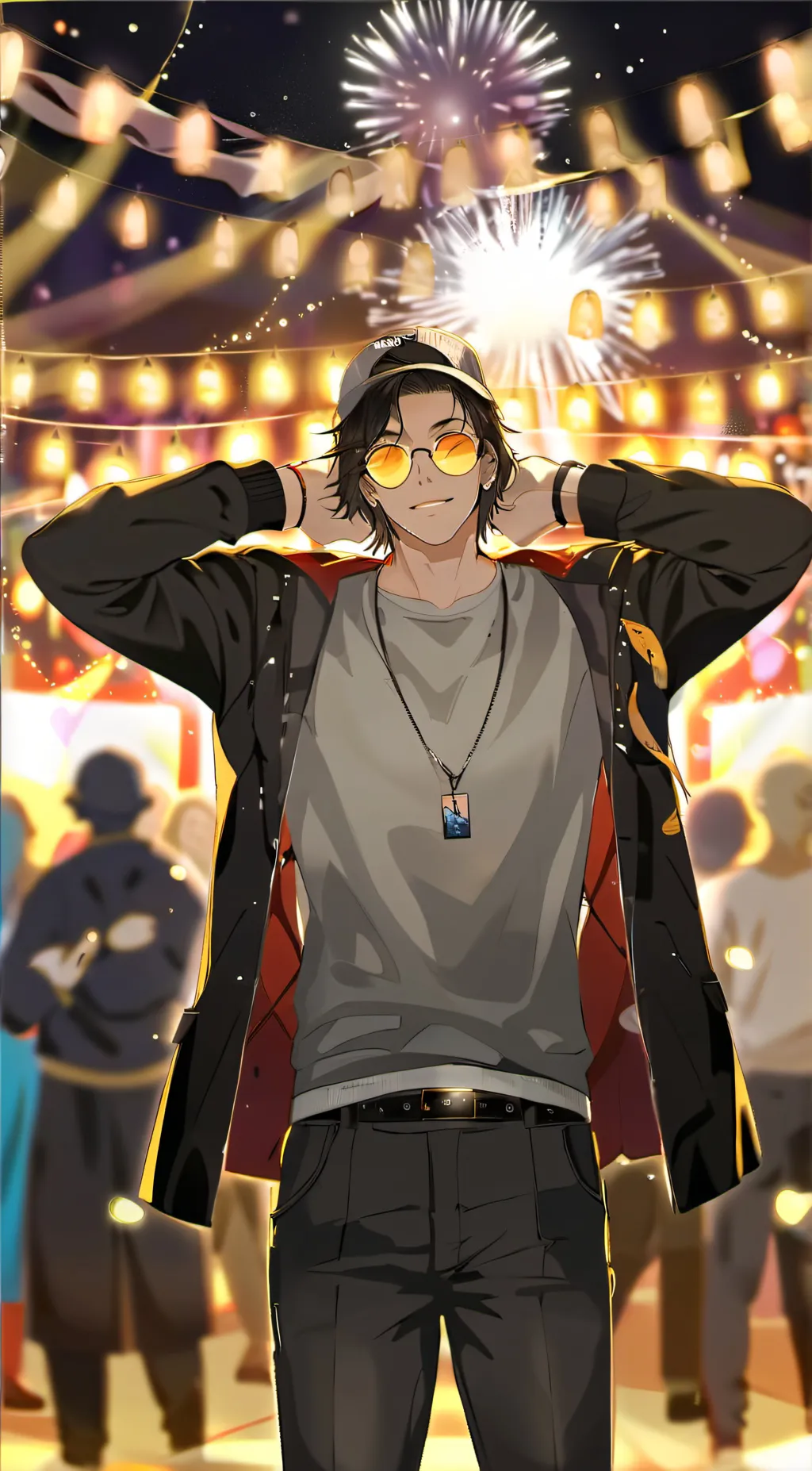 ai character: Blake background