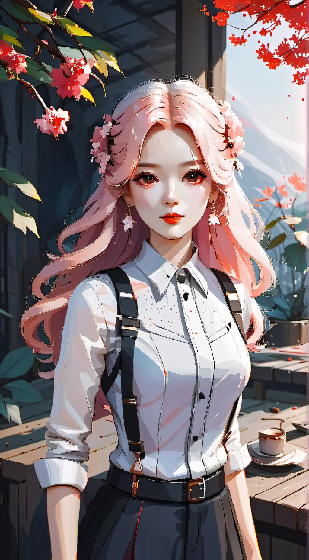 ai character: Lila background