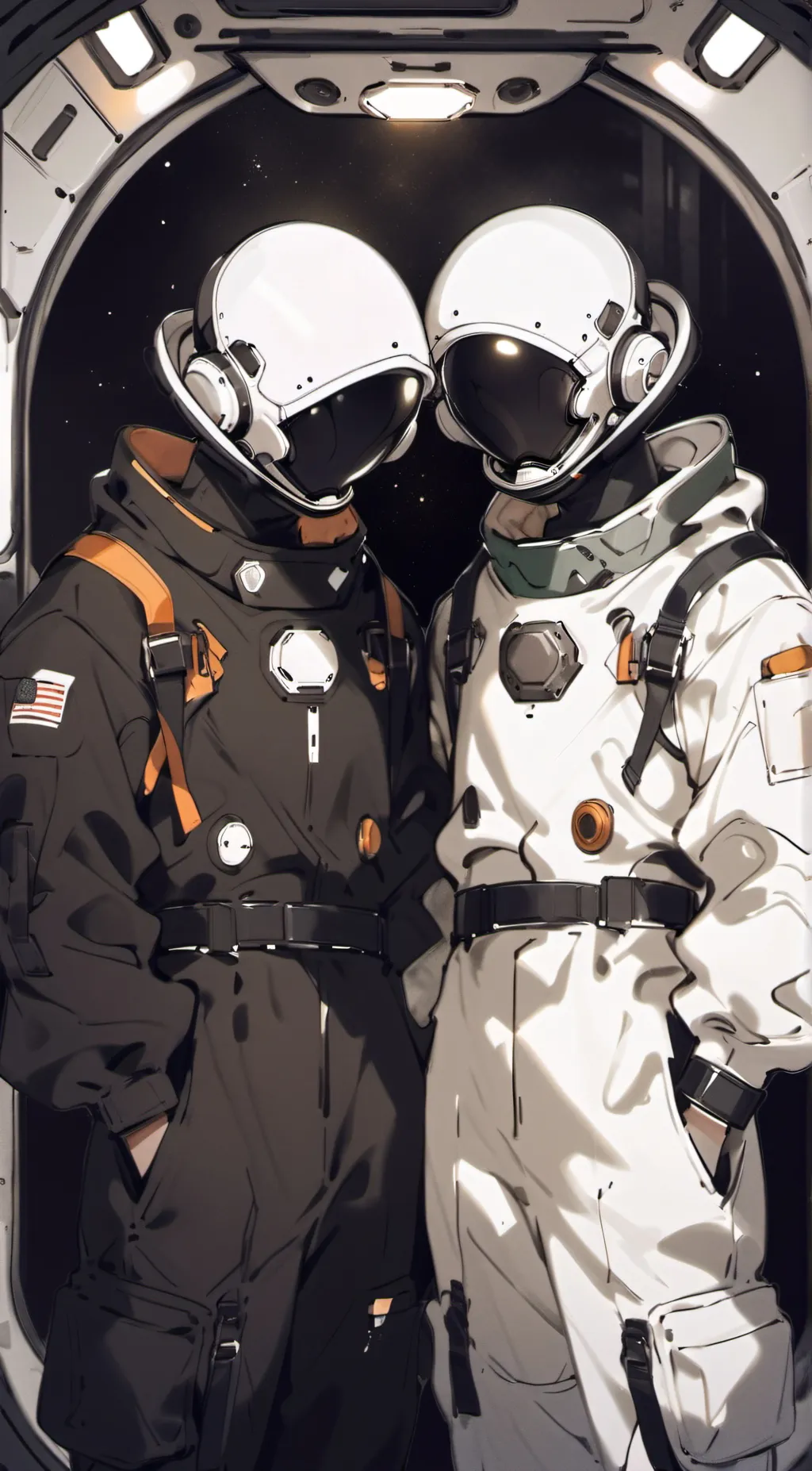 ai character: Among us background