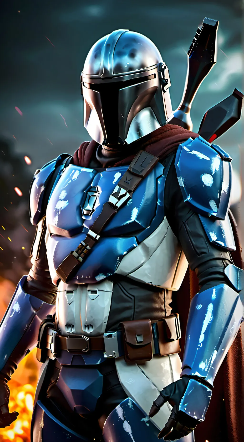 ai character: Mandalore background