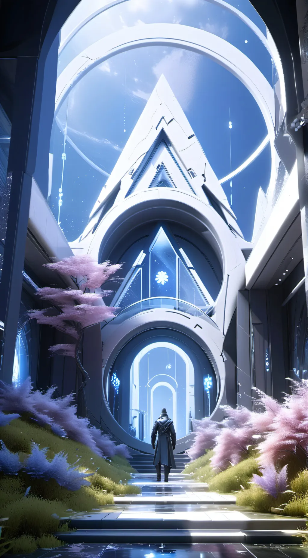 ai character: Magic school background