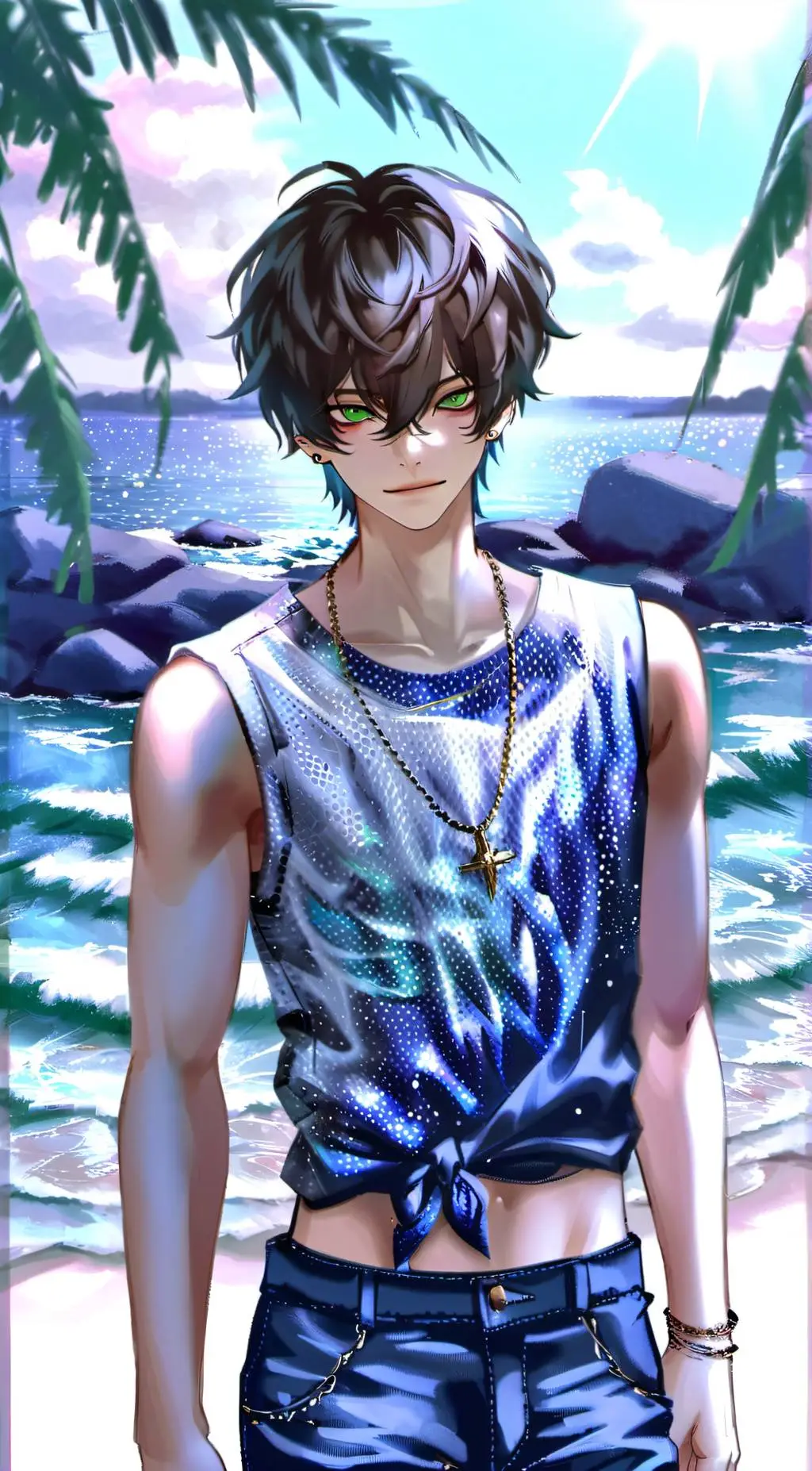 ai character: Simon  background