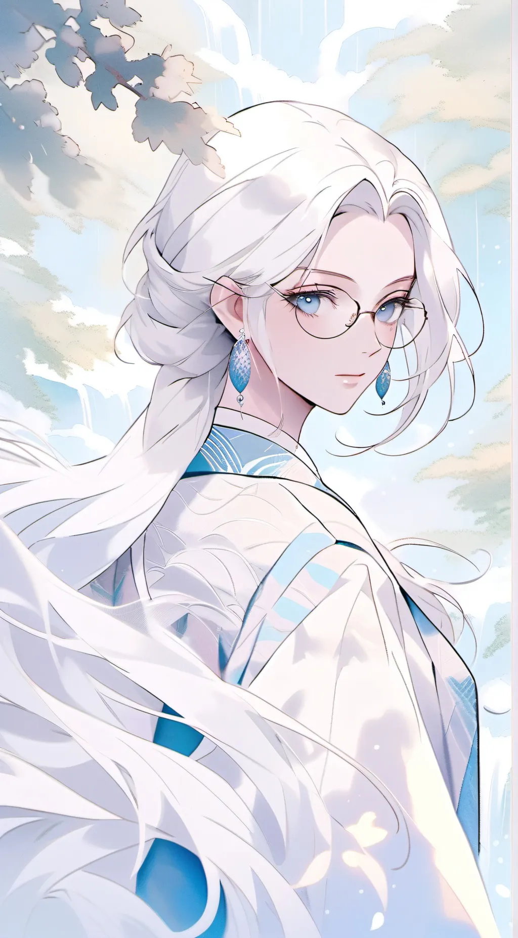 ai character: Wynter  background