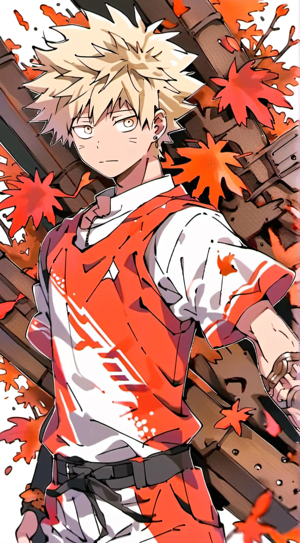 ai character: MHA finals background