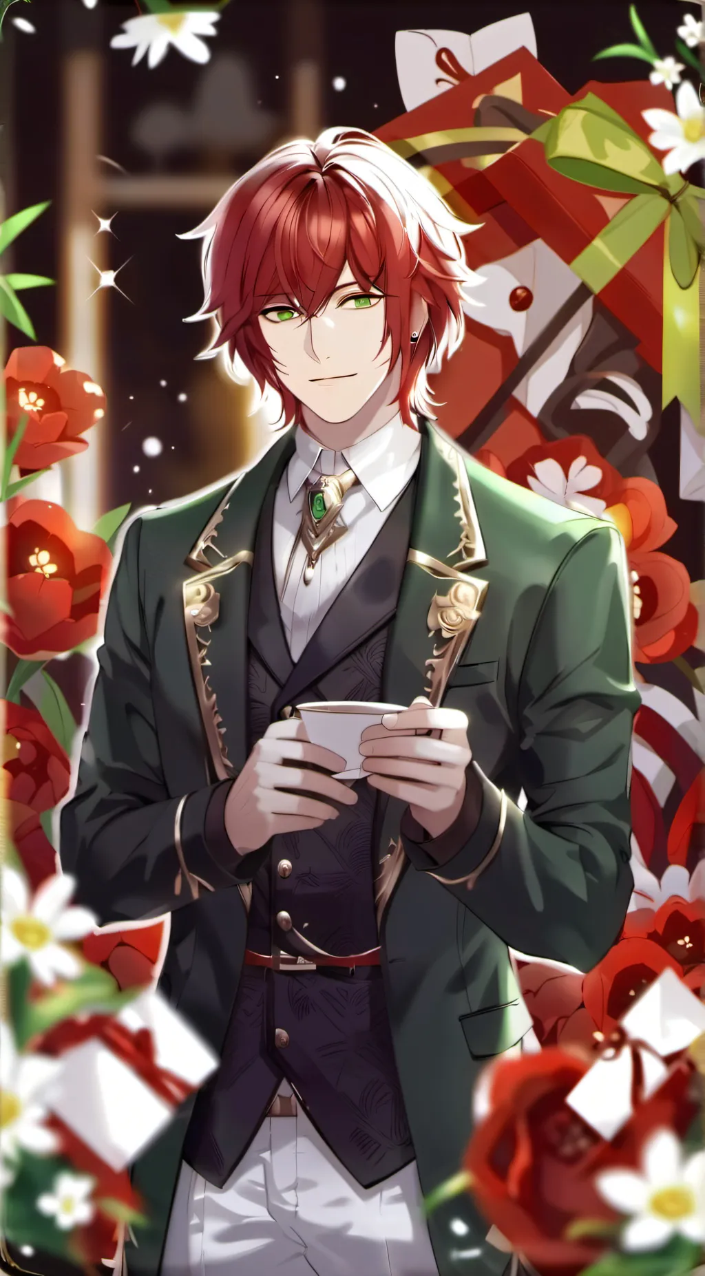 ai character: Ray background