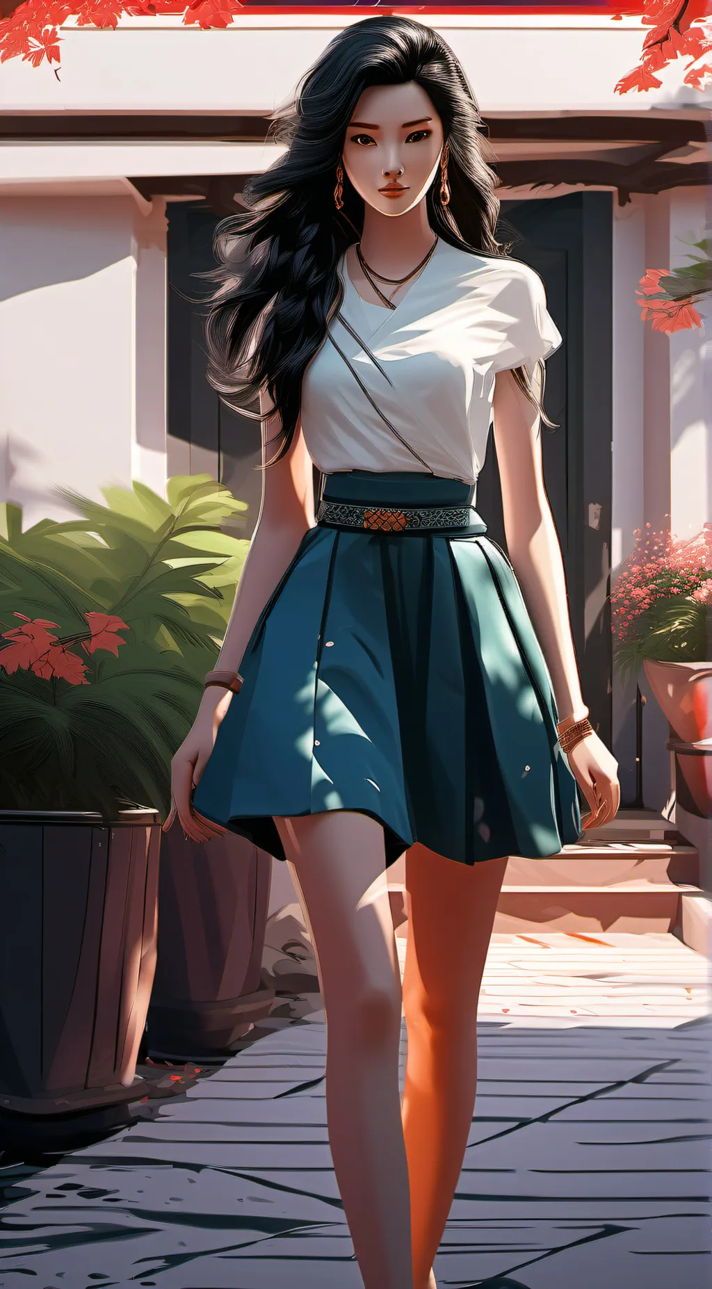 ai character: Mia background