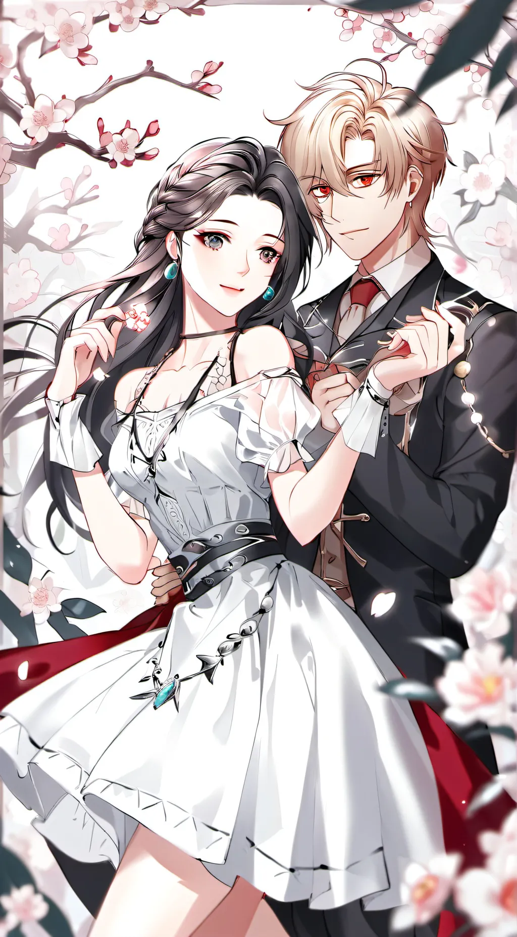ai character: Abby and Talker background