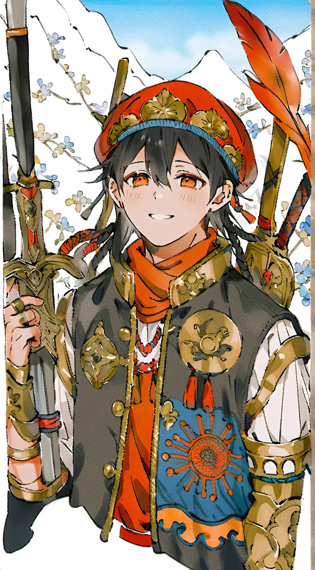 ai character: Razor background