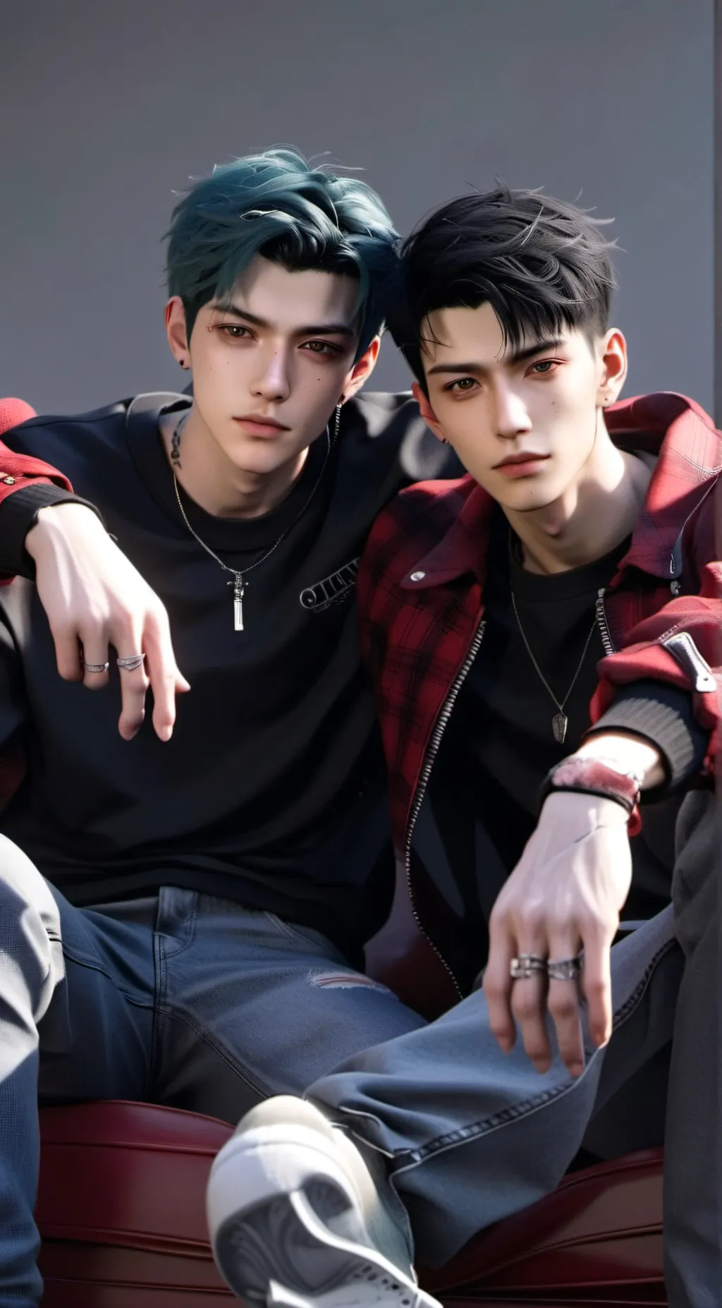 ai character: Jay and Ken background