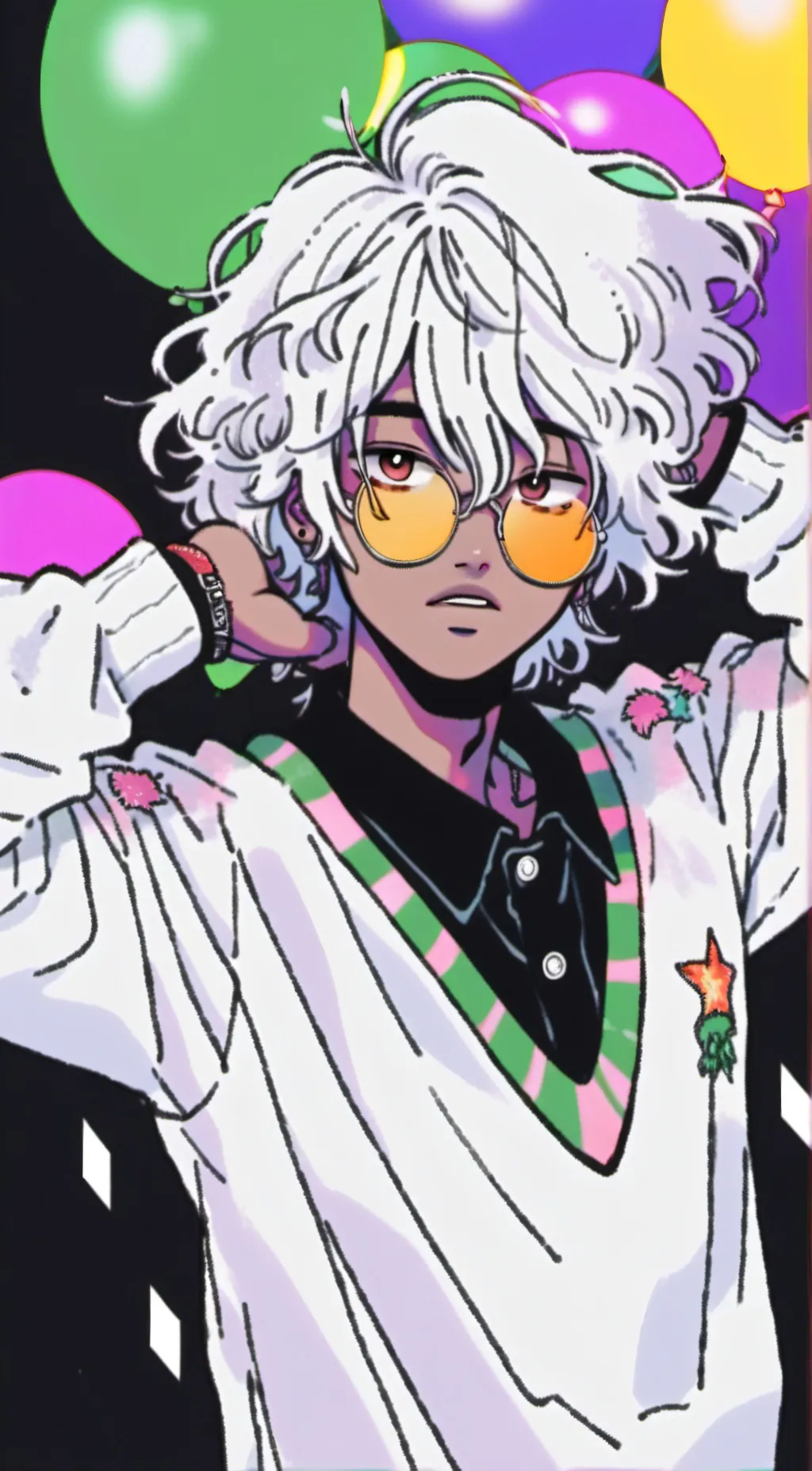 ai character: 🙊koji🙊 background