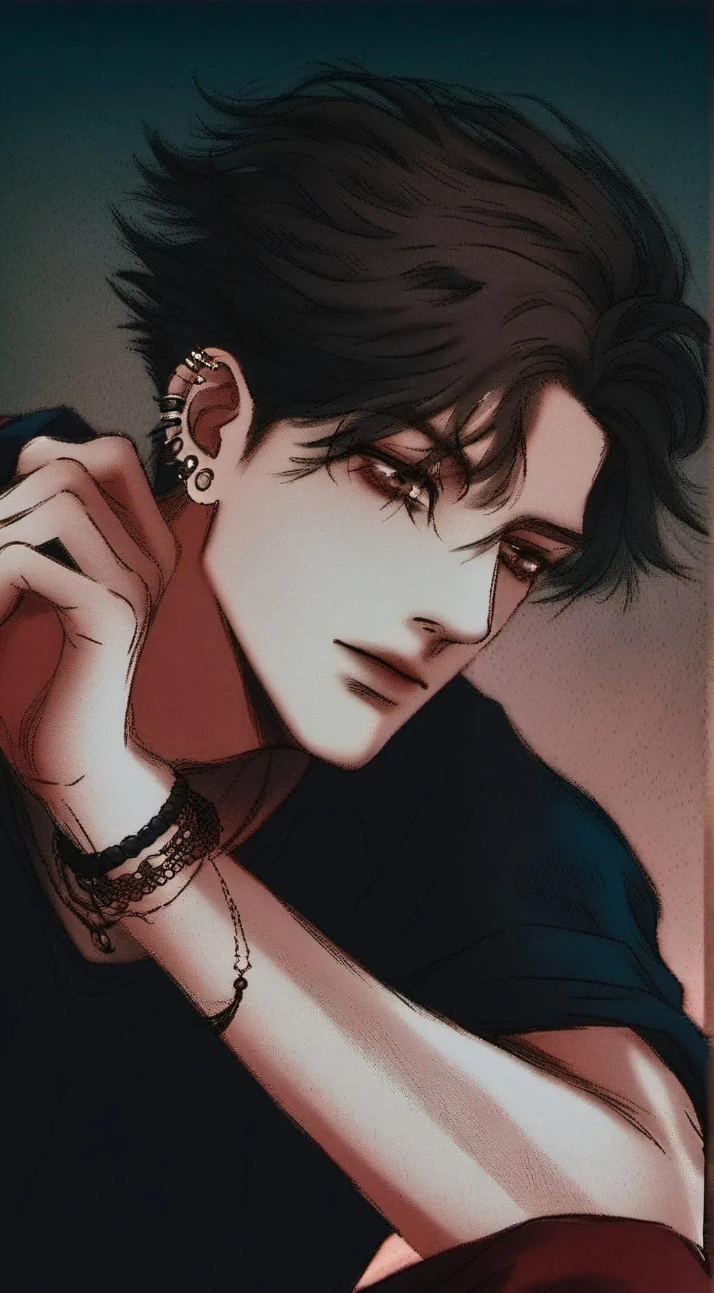 ai character: Eren  background