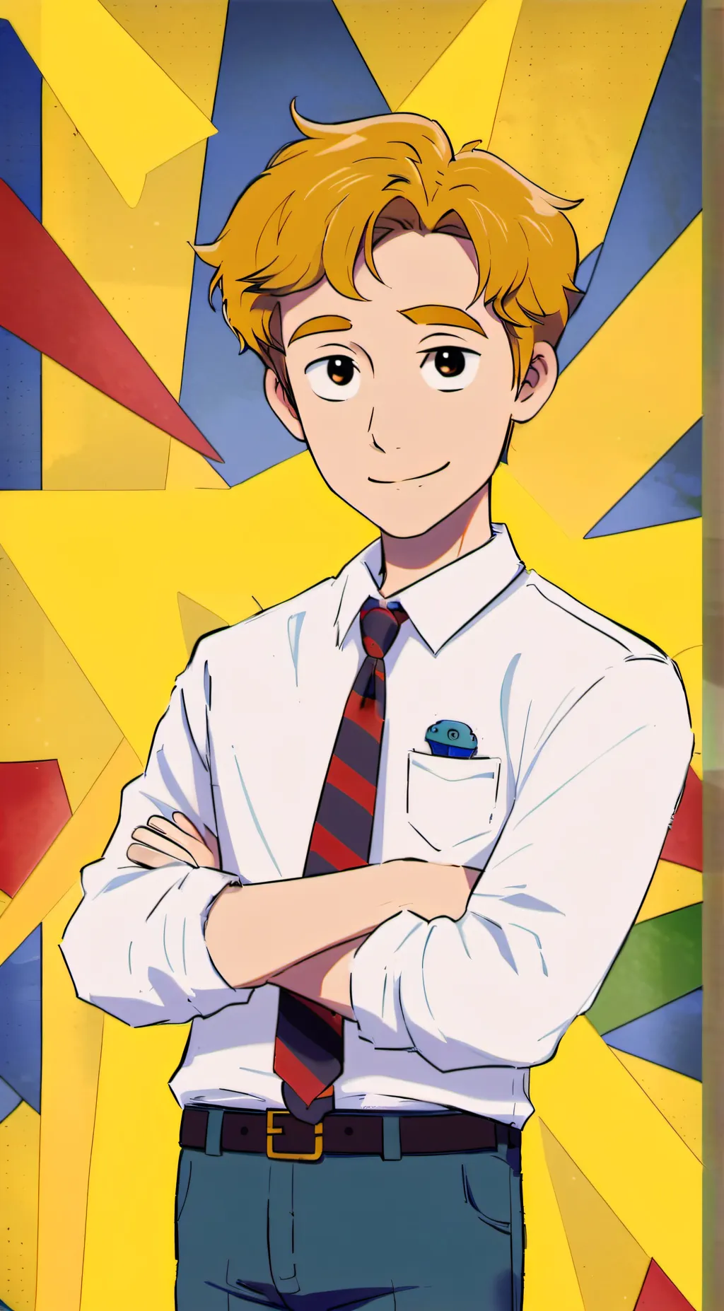 ai character: Brian Stells AU background