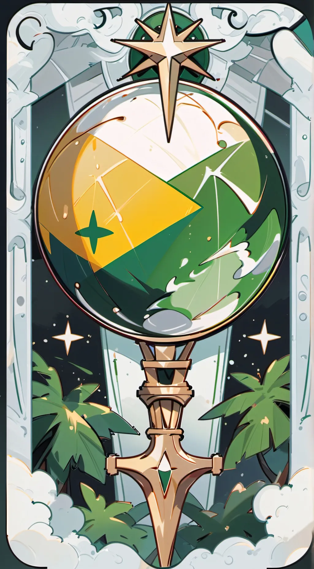 ai character: brazilball background