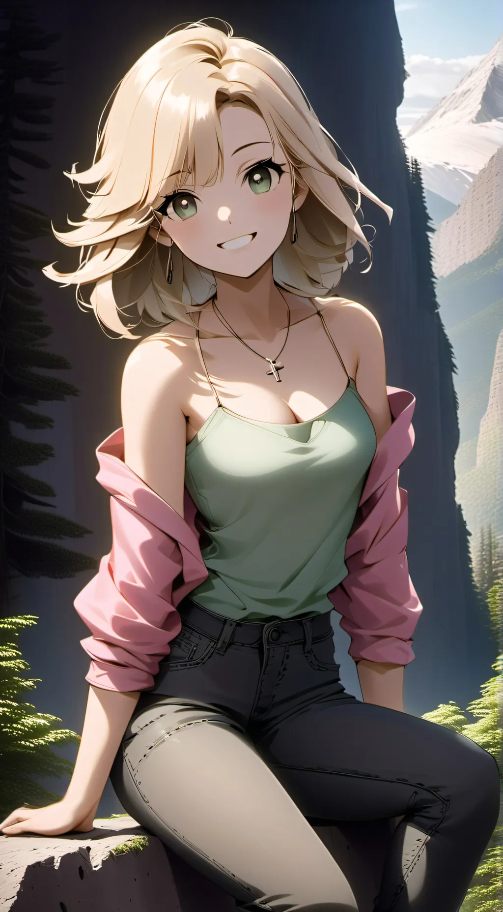 ai character: Ellie Carlsen background