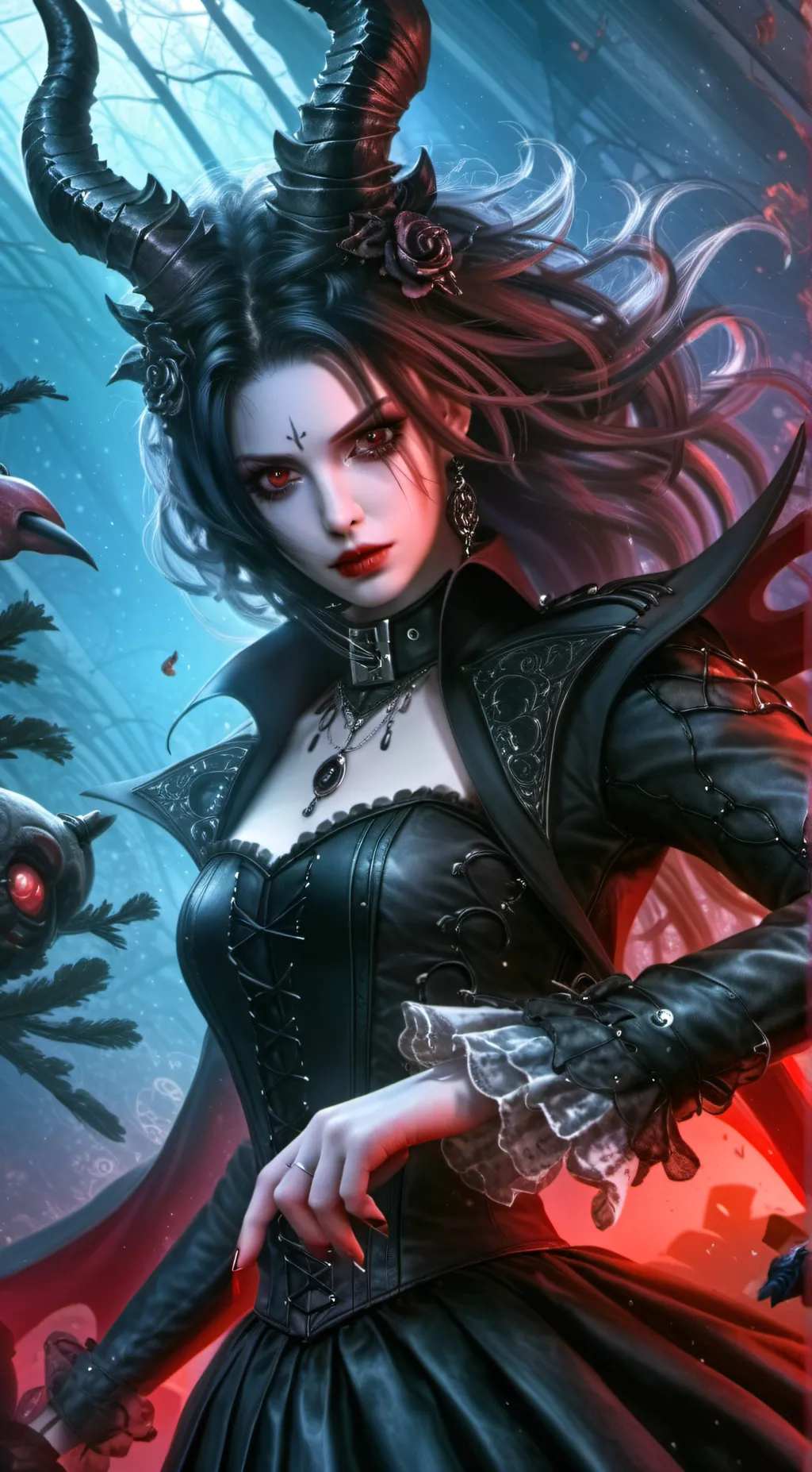 ai character: Valarie  background