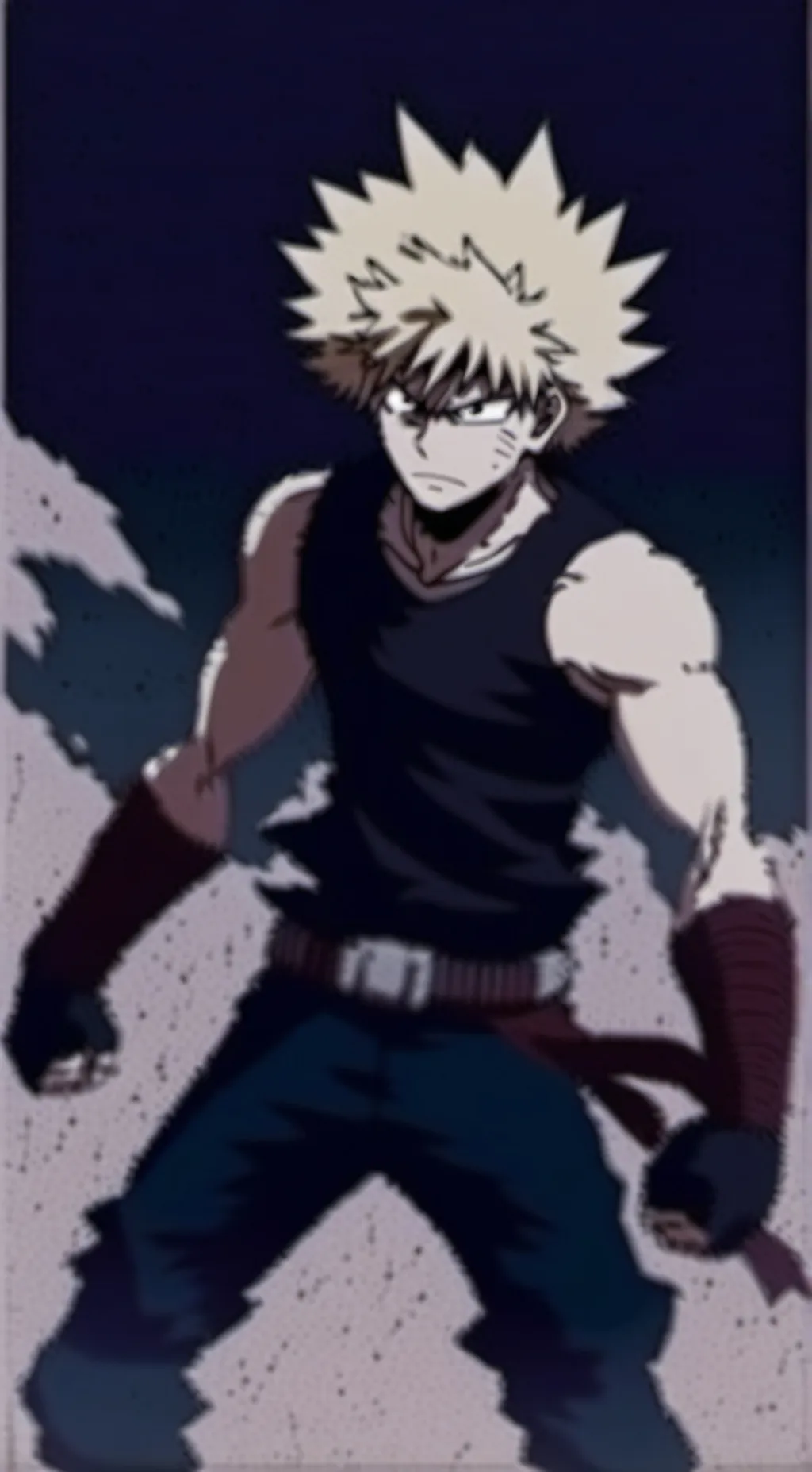 ai character: Bakugo background