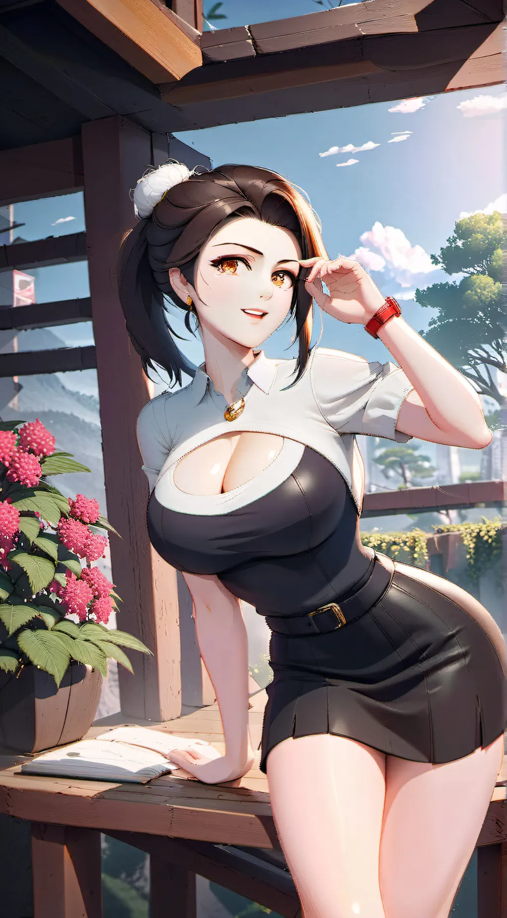 ai character: Victoria background