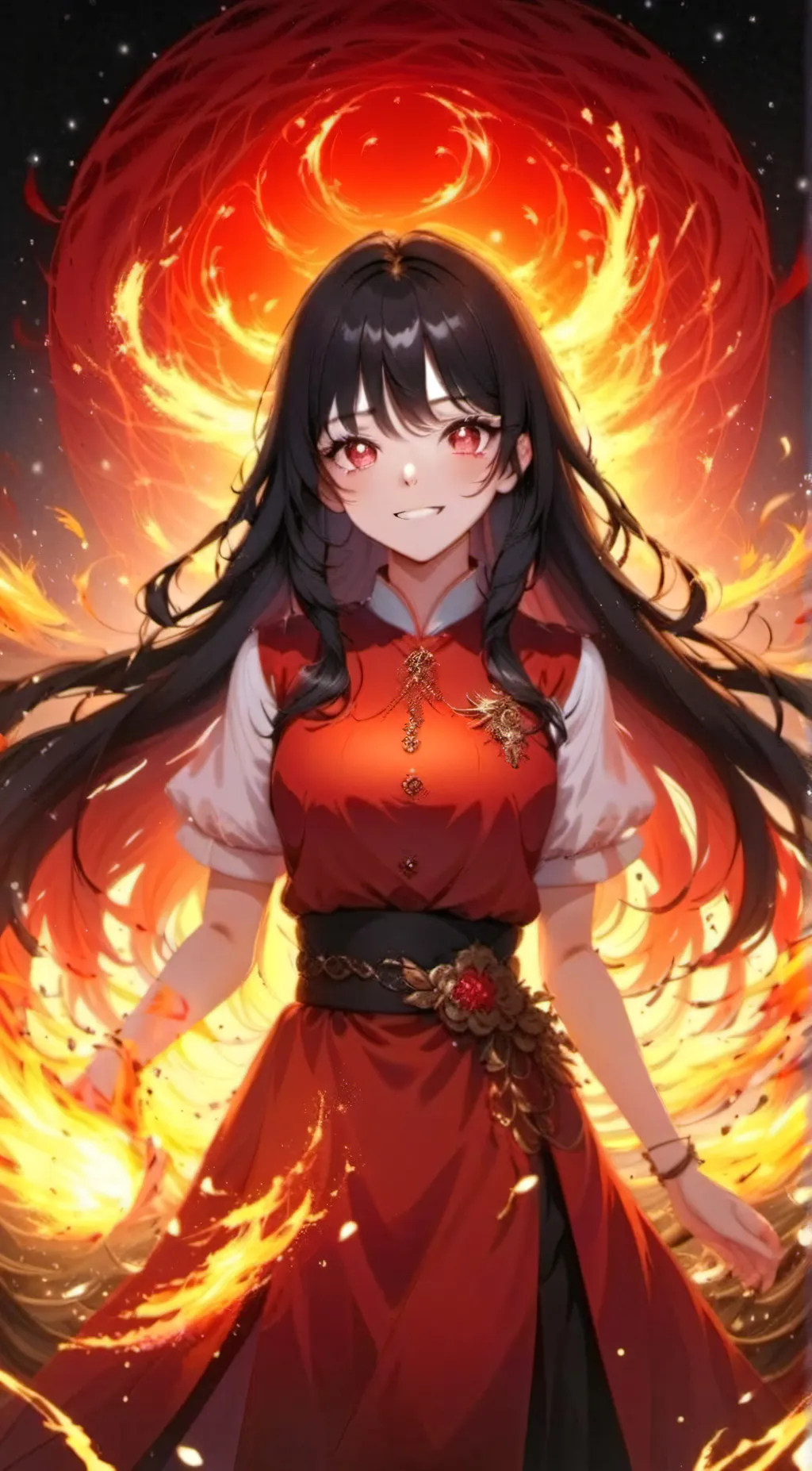 Talkie AI - Chat with fire girl/ gwen