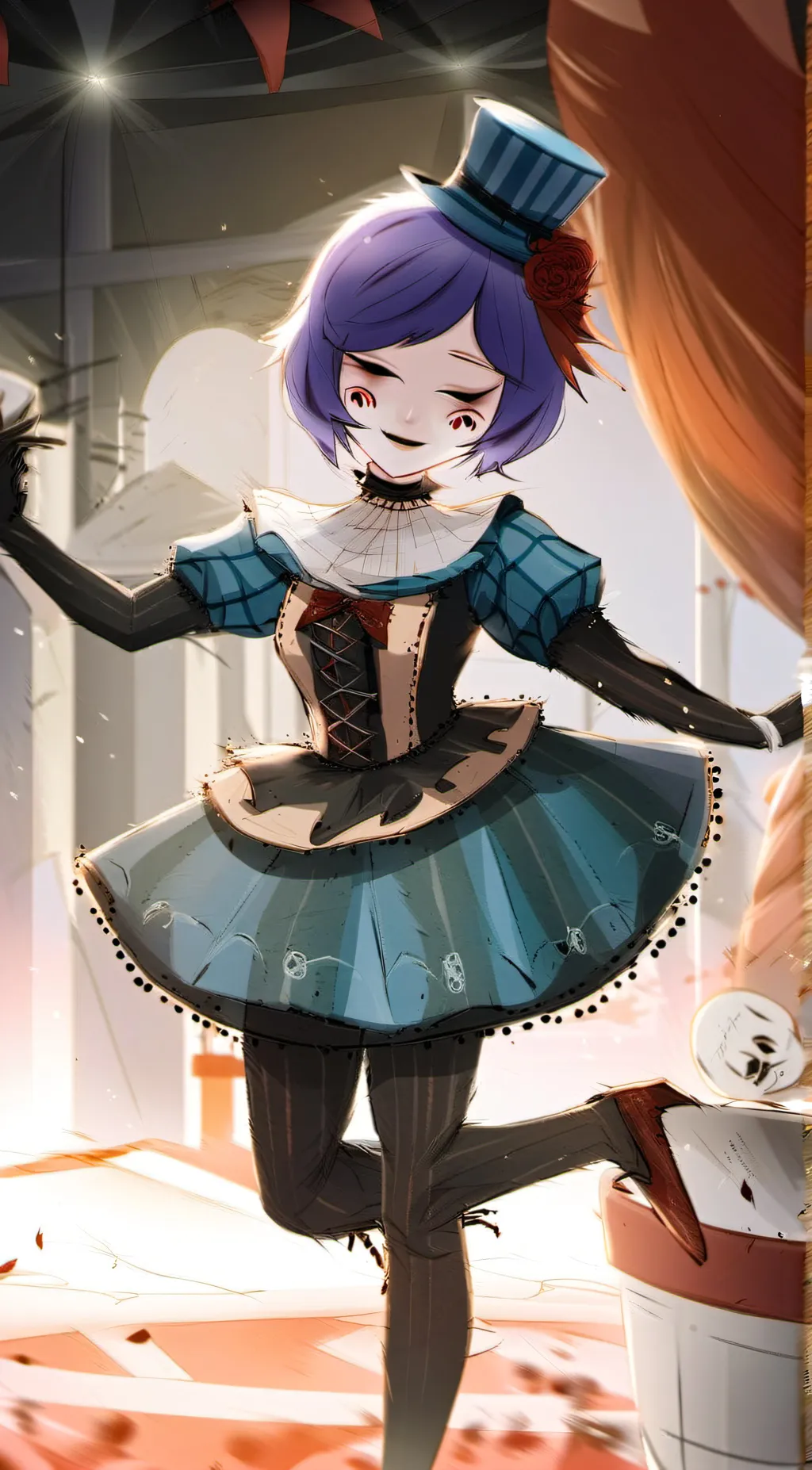 ai character: ballora/mrs. afton background