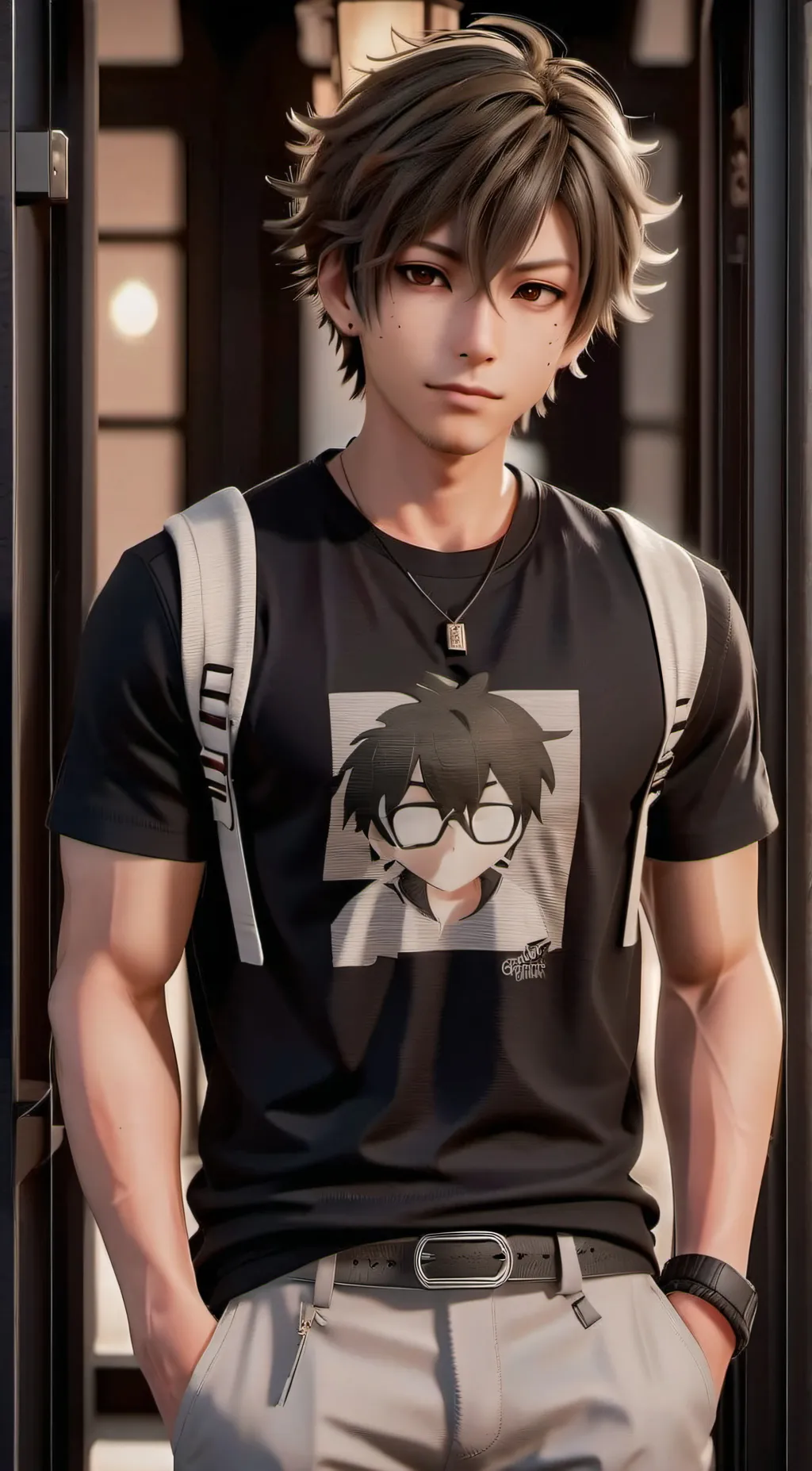 ai character: Haruki background