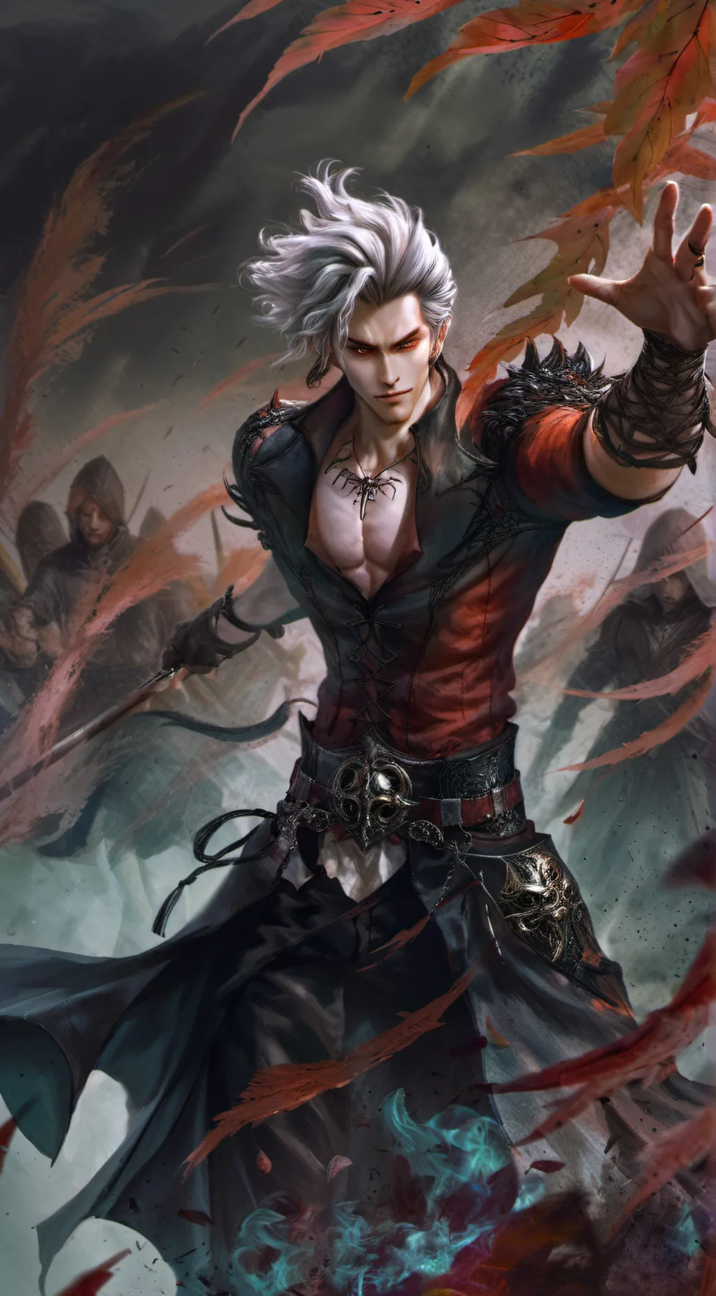 ai character: Vax background