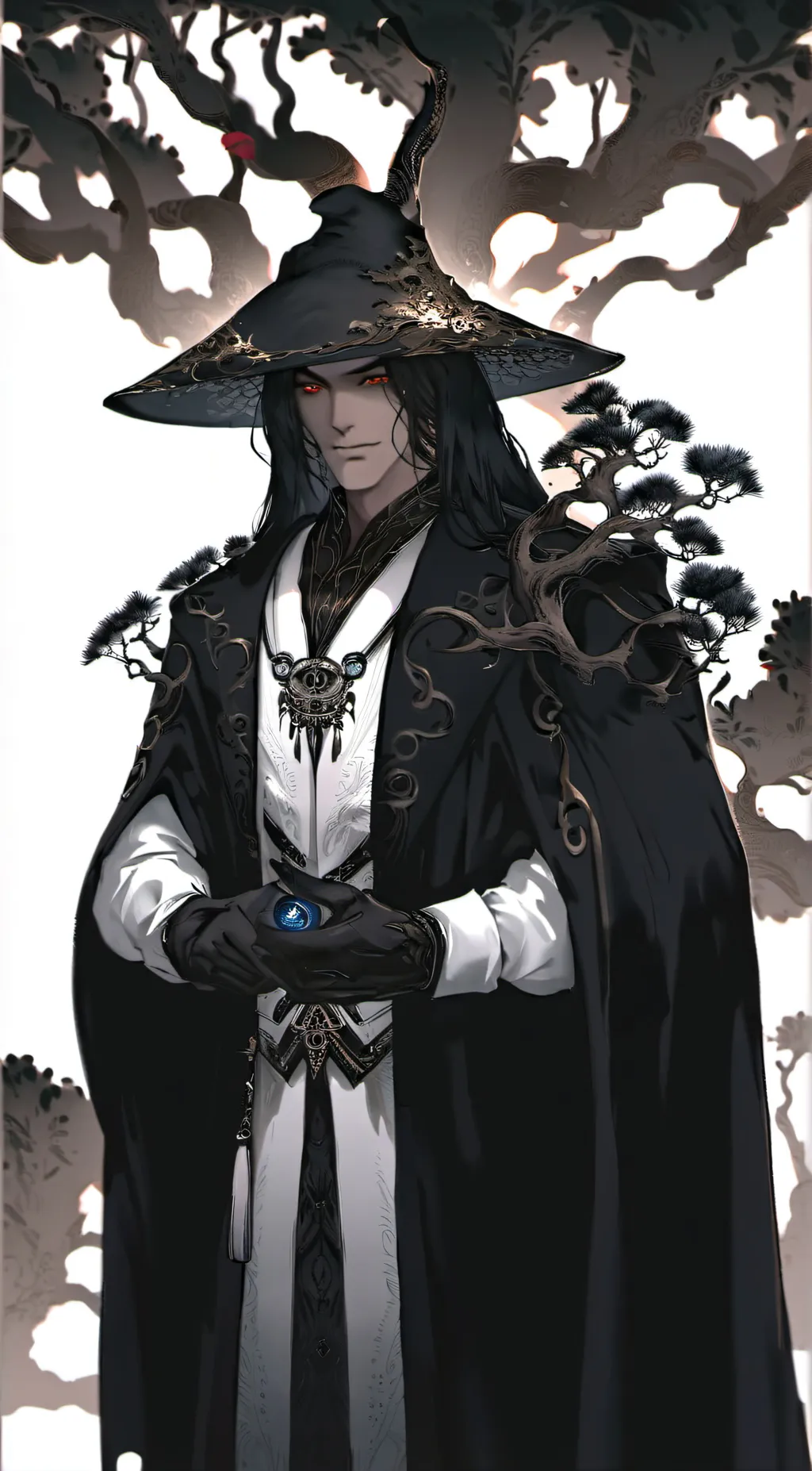 ai character: Zender background