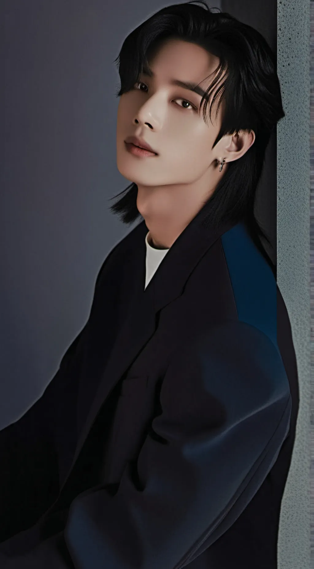 ai character: Hyunjin (Skz) background