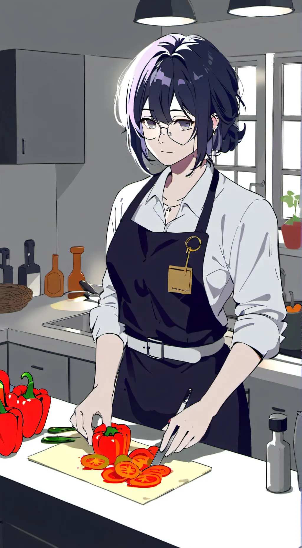 ai character: June background