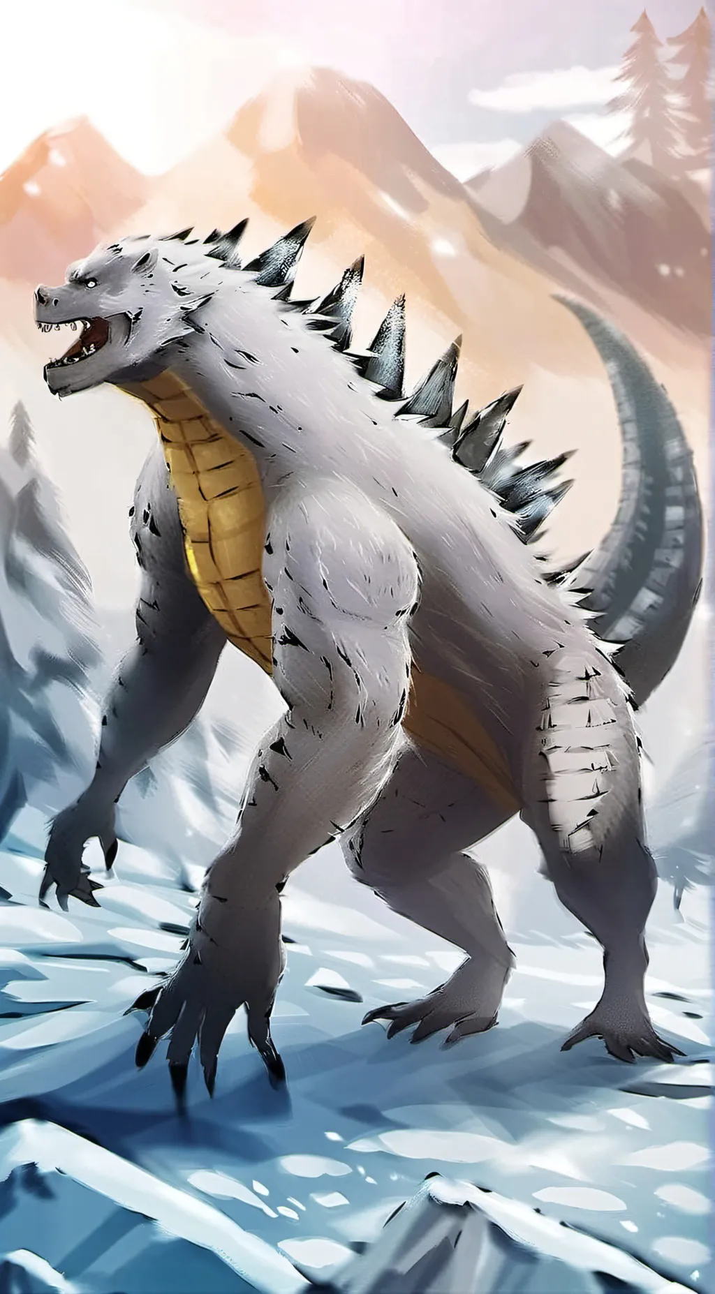 ai character: Shimo (GxK) background