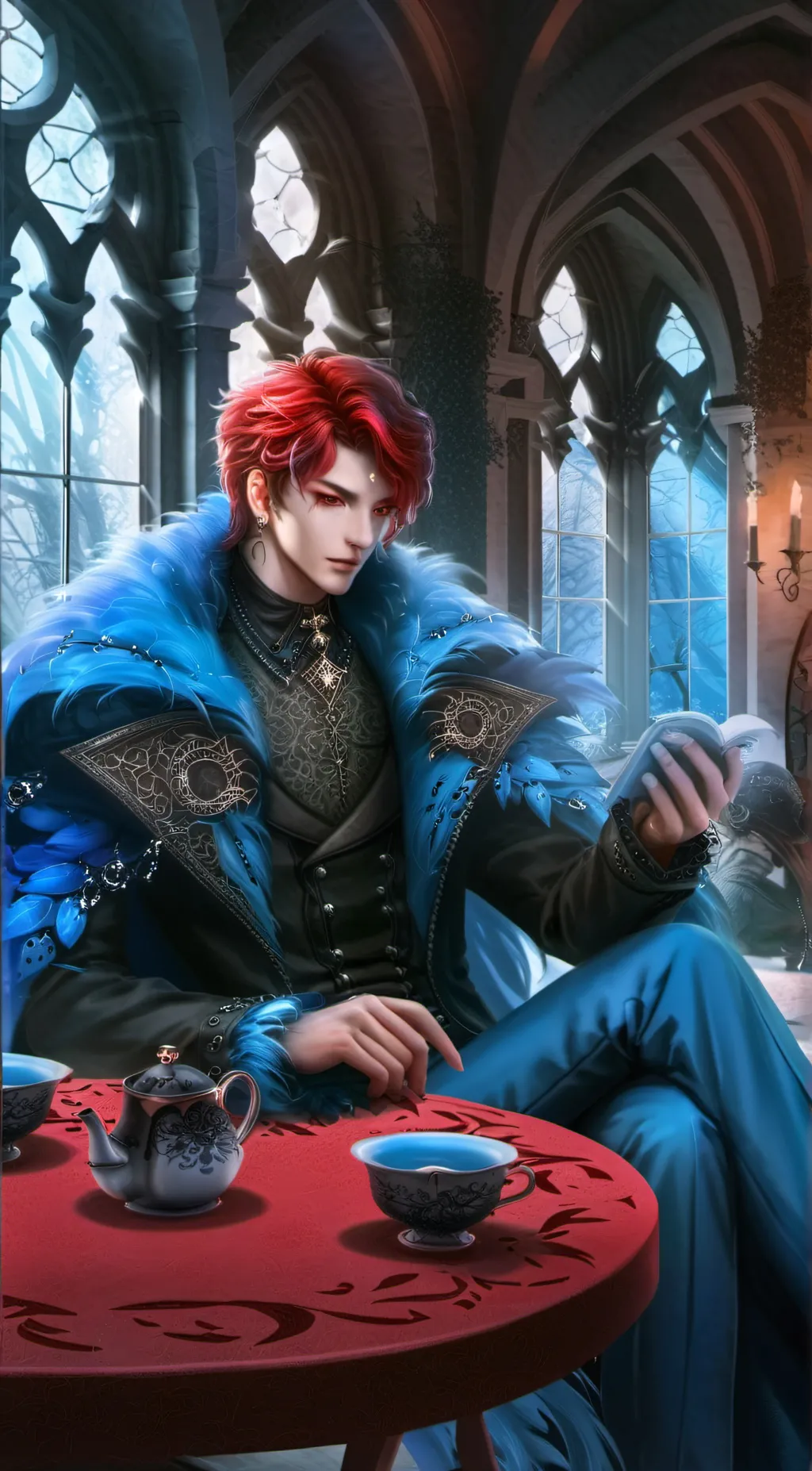 ai character: Riku Luo Kion background