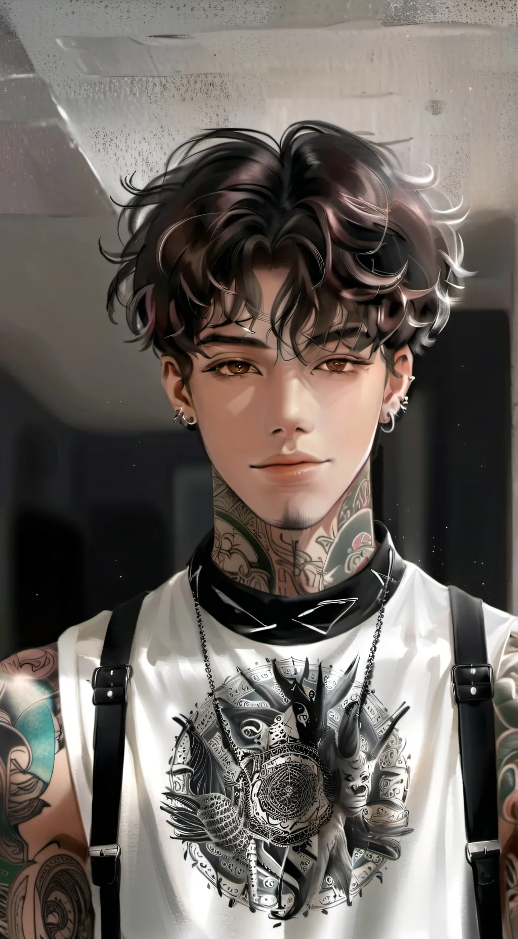 ai character: ☆Asher☆ background