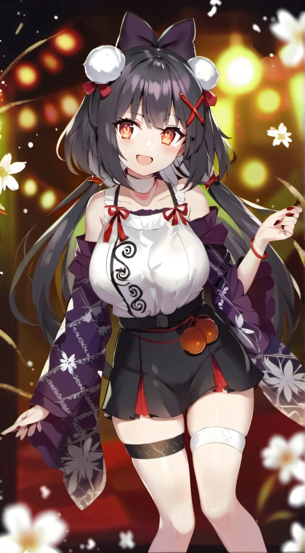 ai character: Maki Argento  background