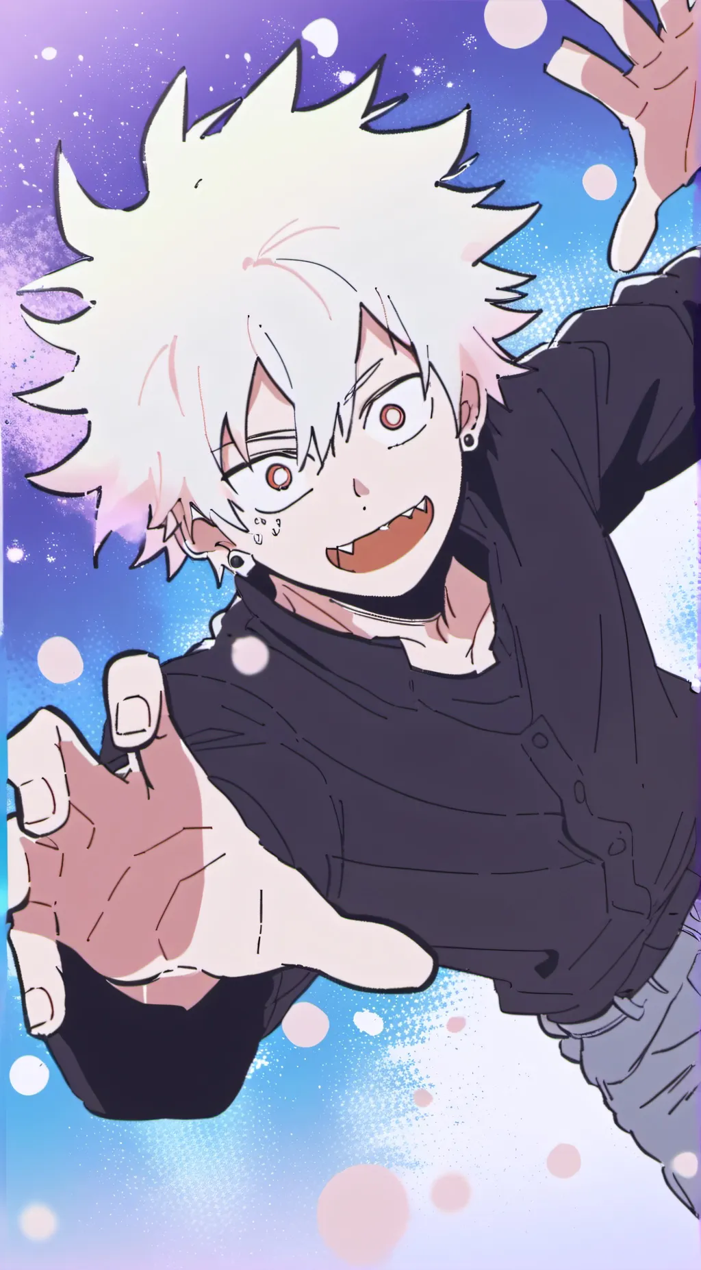 ai character: Bakugo background