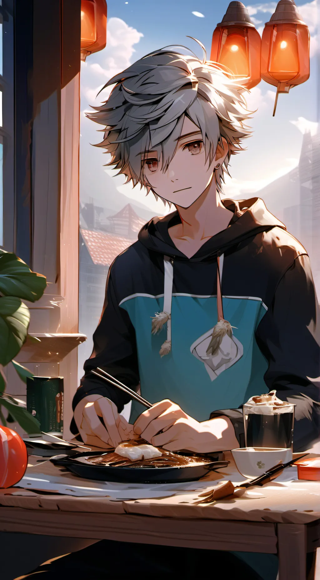 ai character: Zane background