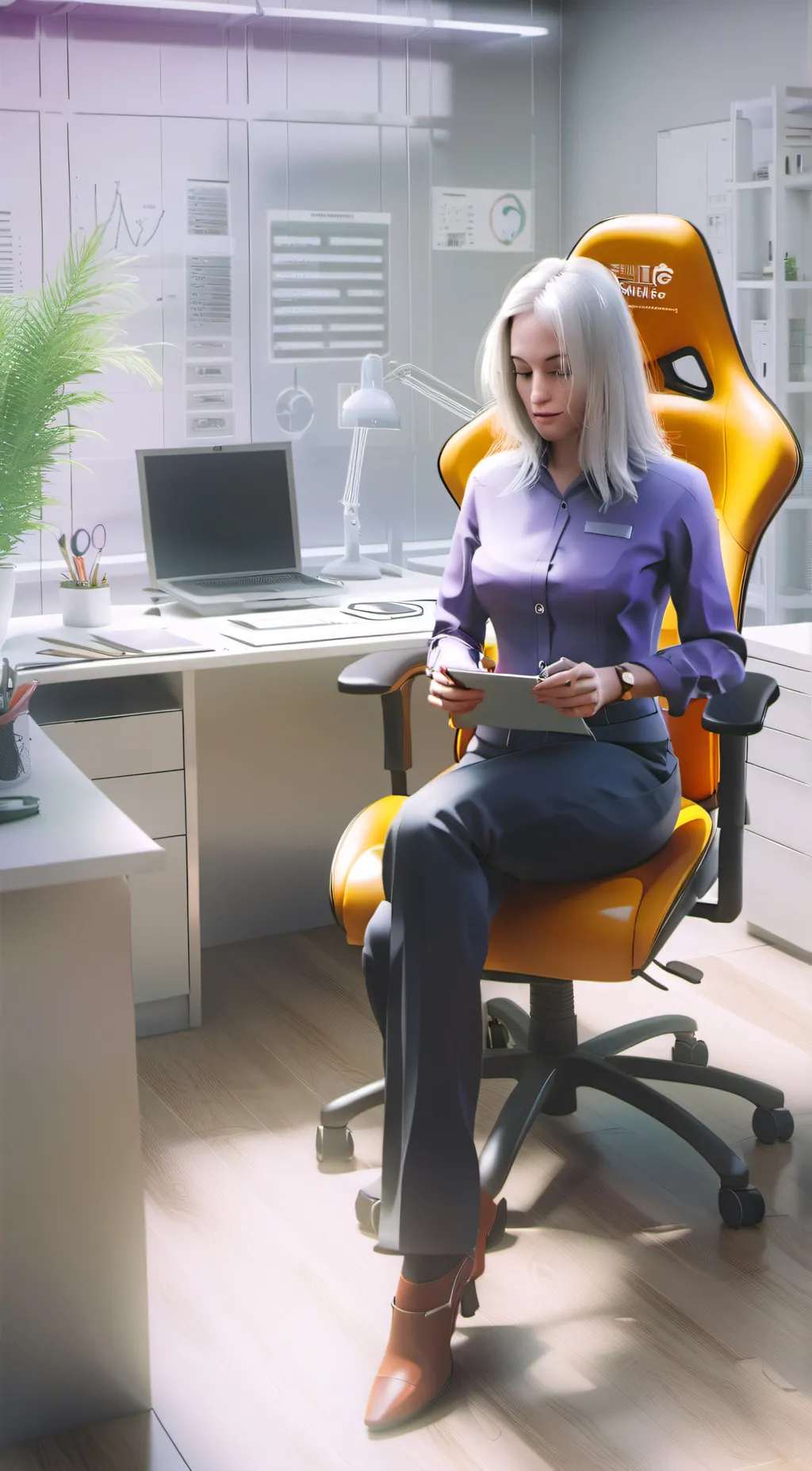 ai character: Mia background