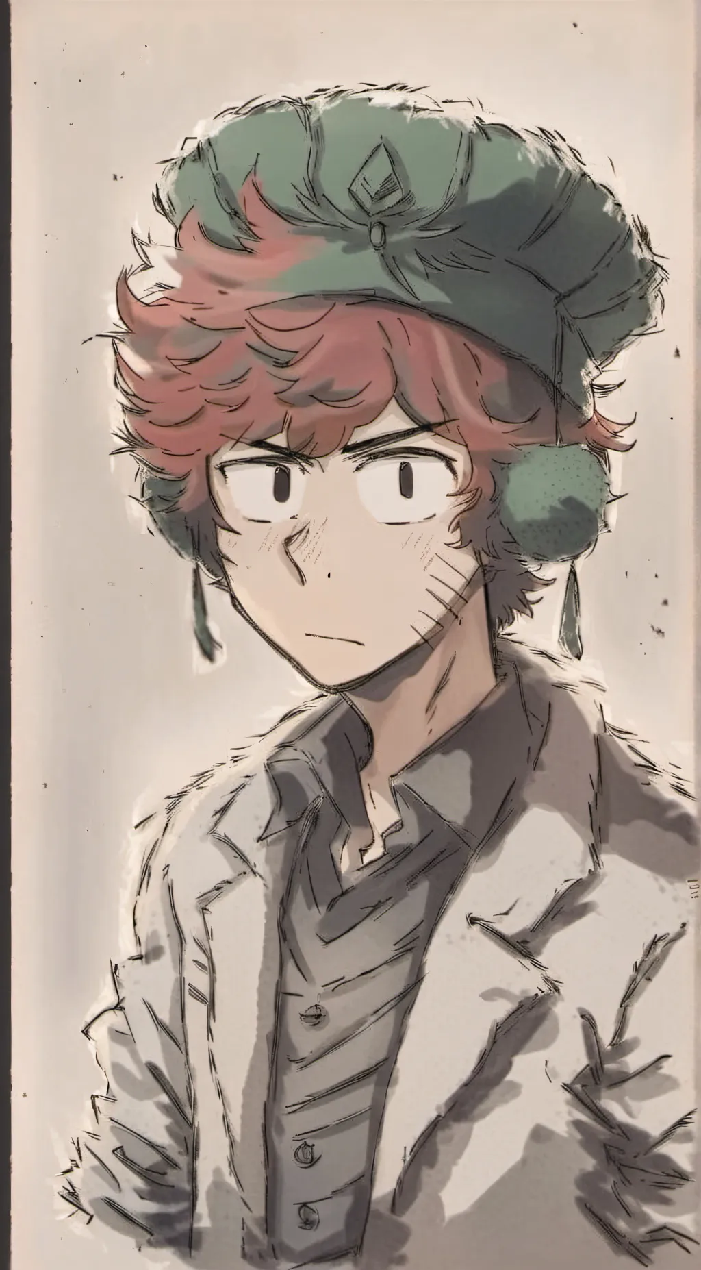 ai character: kyle broflovski  background