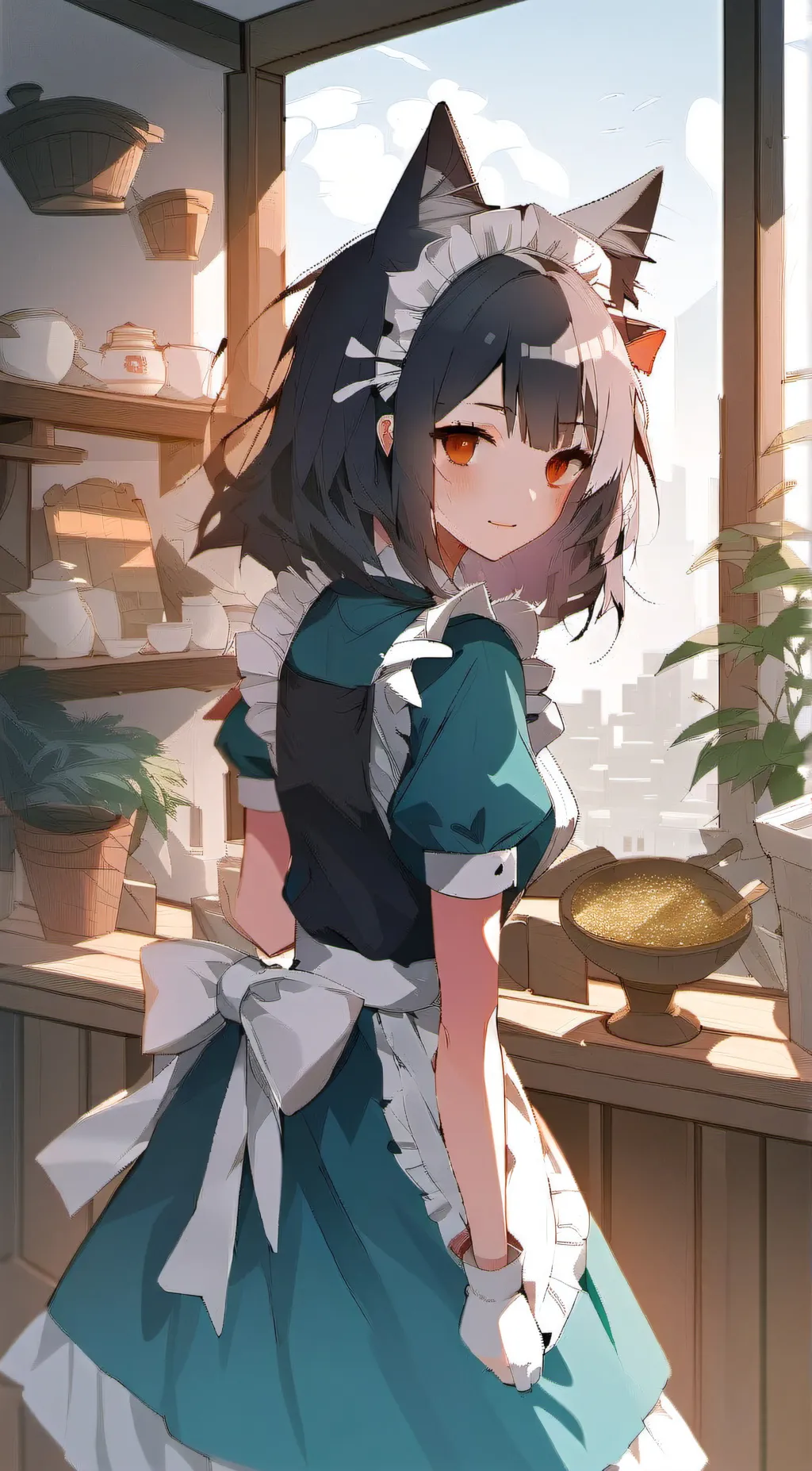 ai character: Nii nii background